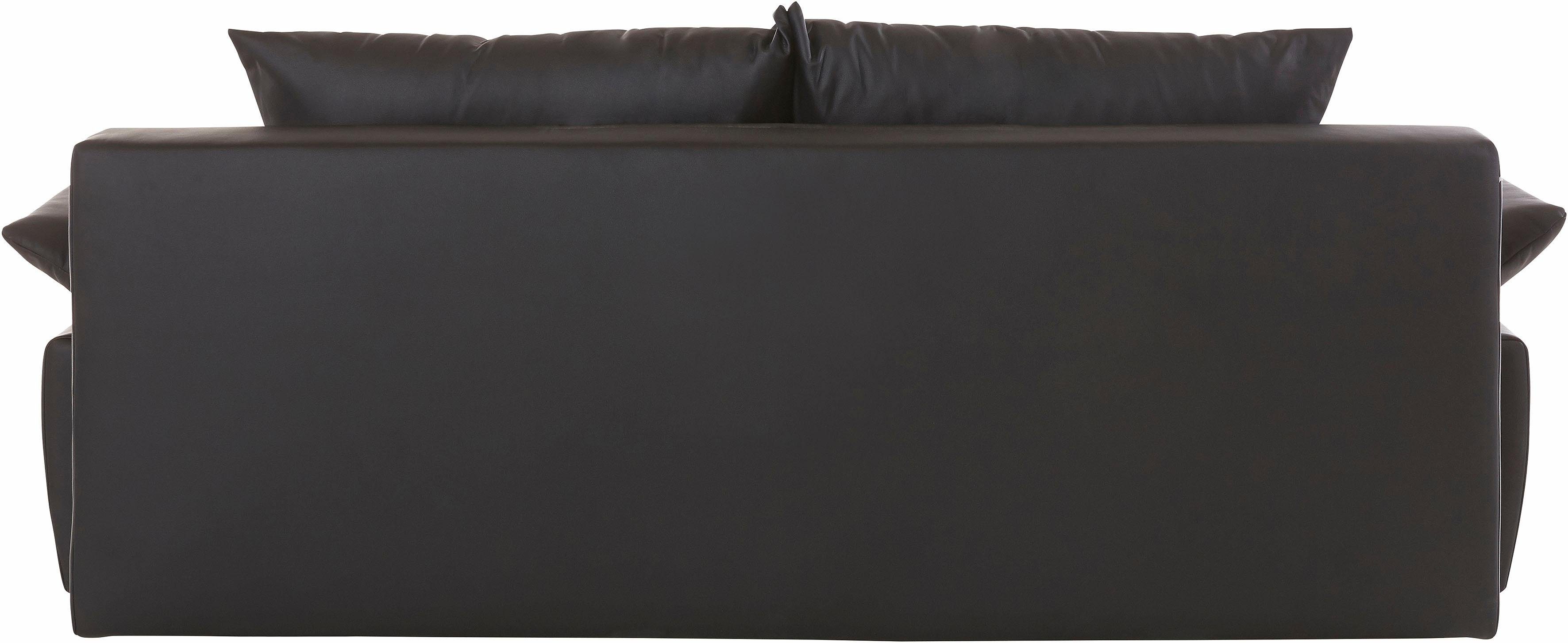 COLLECTION AB Slaapbank Funtastic met binnenvering, slaapfunctie, inclusief 2 rugkussens en 1 sierkussen