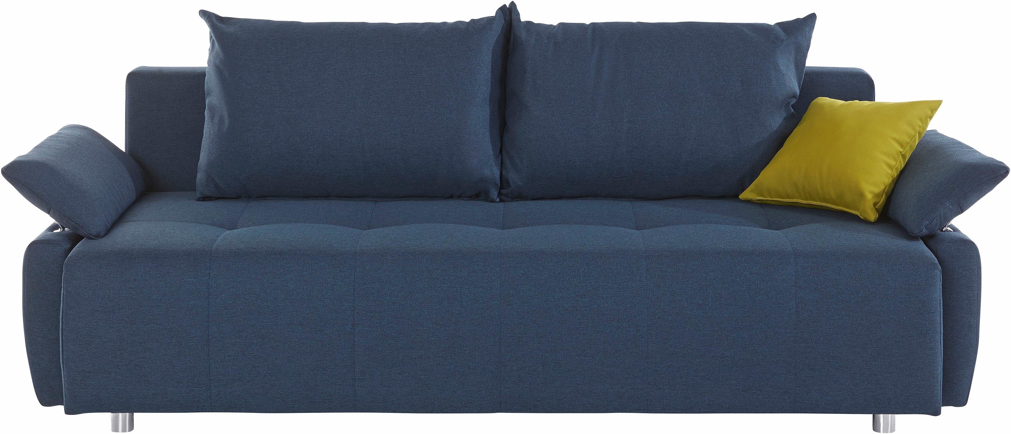 COLLECTION AB Slaapbank Funtastic met binnenvering, slaapfunctie, inclusief 2 rugkussens en 1 sierkussen
