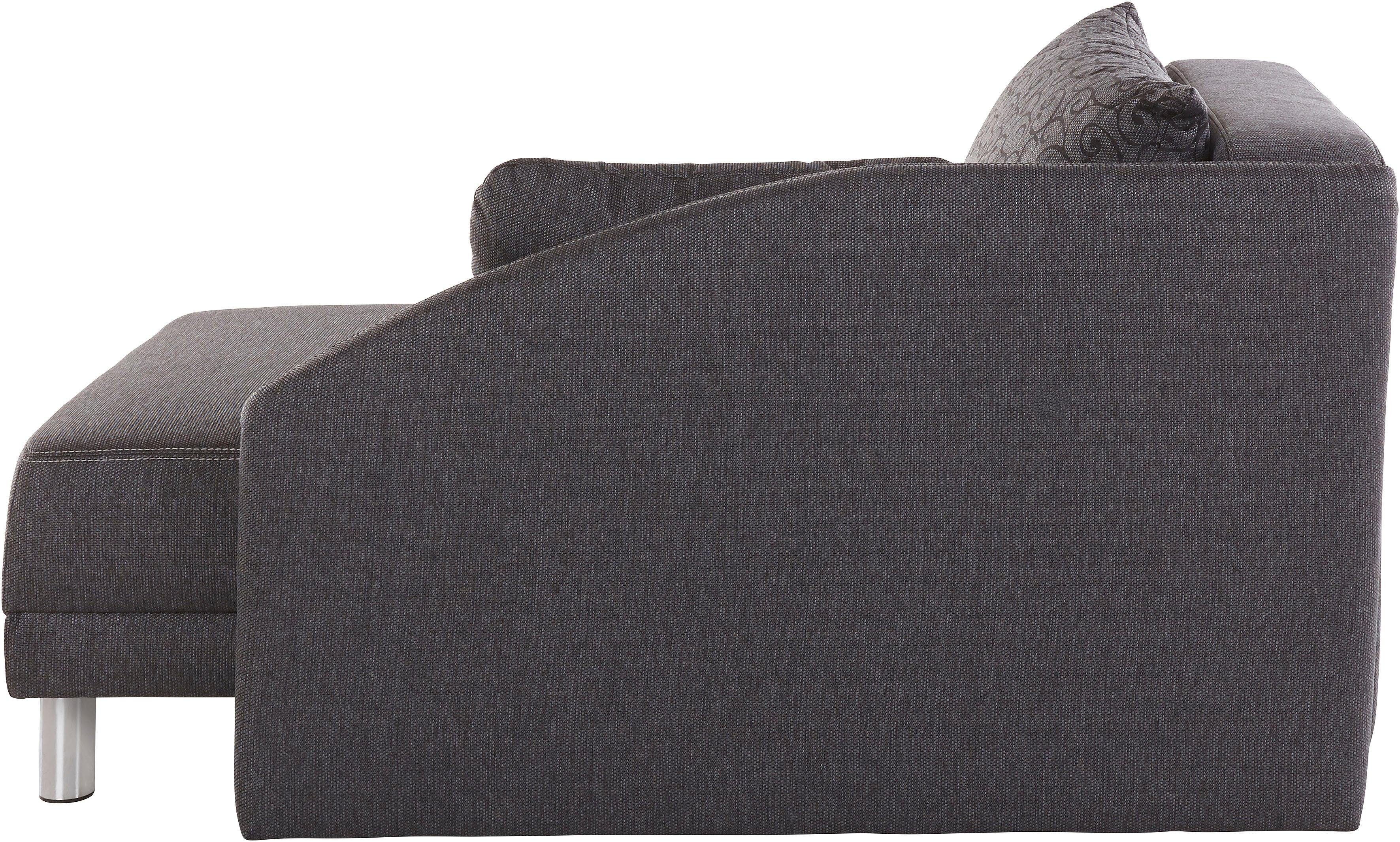 Jockenhöfer Gruppe Récamier ROY Chaise longue met slaapfunctie en bedkist, met binnenvering