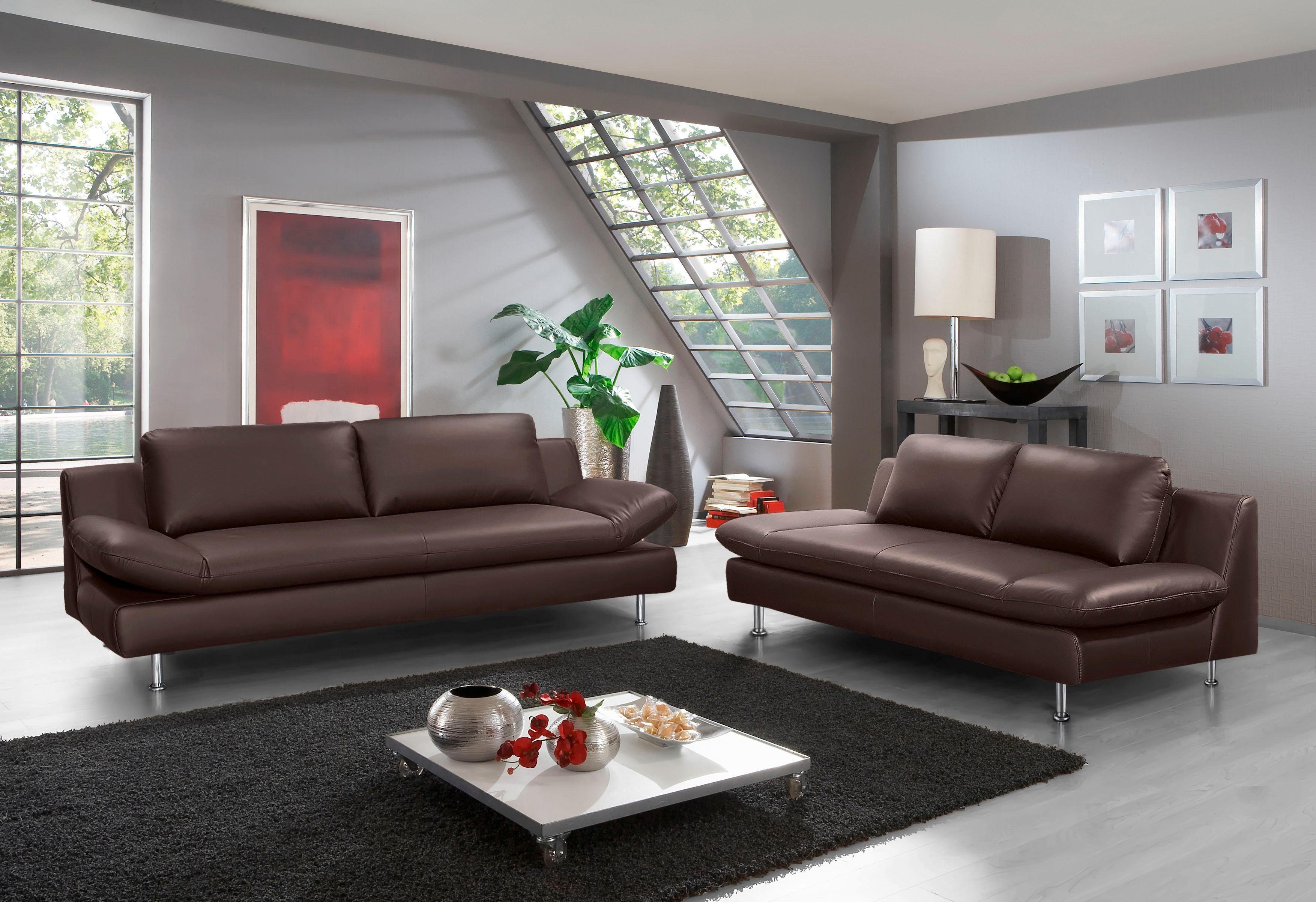 Places of Style 2-zitsbank Redding Van natuurlijk leer