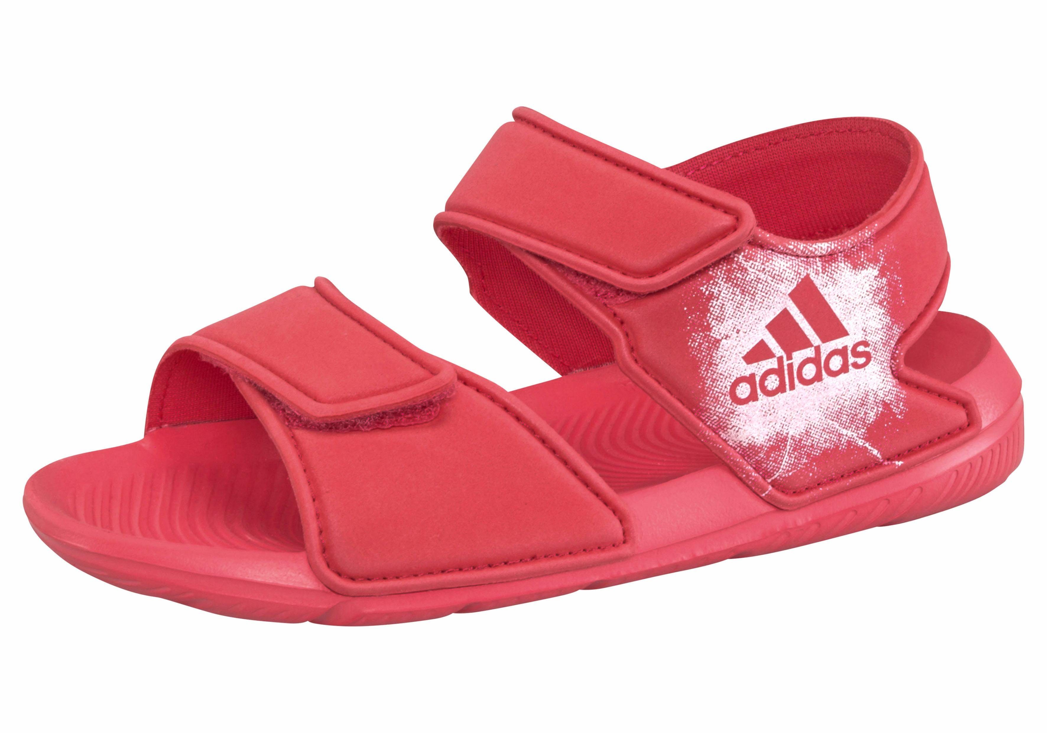 adidas slippers rood