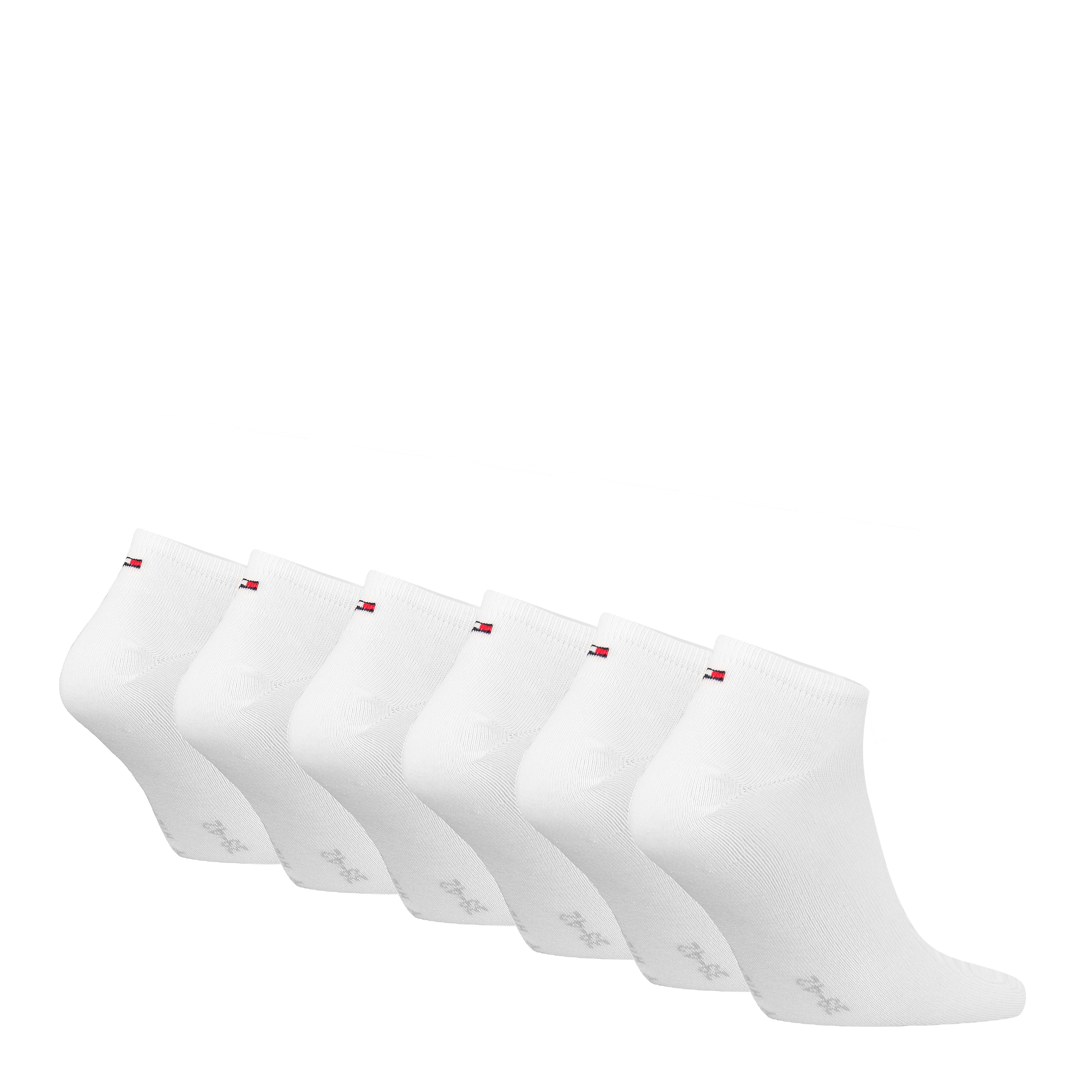 Tommy Hilfiger Sneakersokken TH MEN SNEAKER 6P ECOM (6 paar, 6 paar) heren sokken maat 47-49 wit