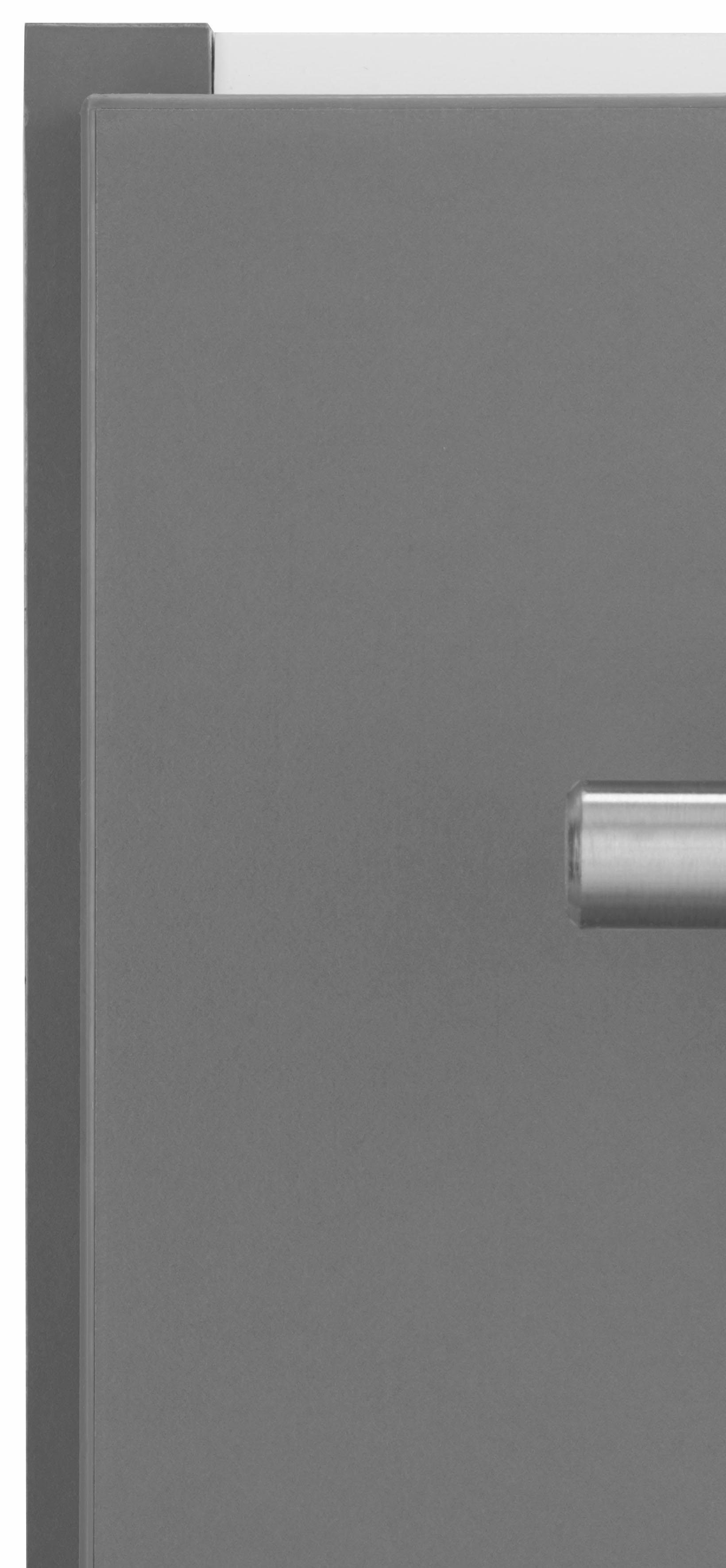 OPTIFIT Hoekonderkast Bern 100 cm breed, met 1 deur met in hoogte verstelbare poten, met metalen greep