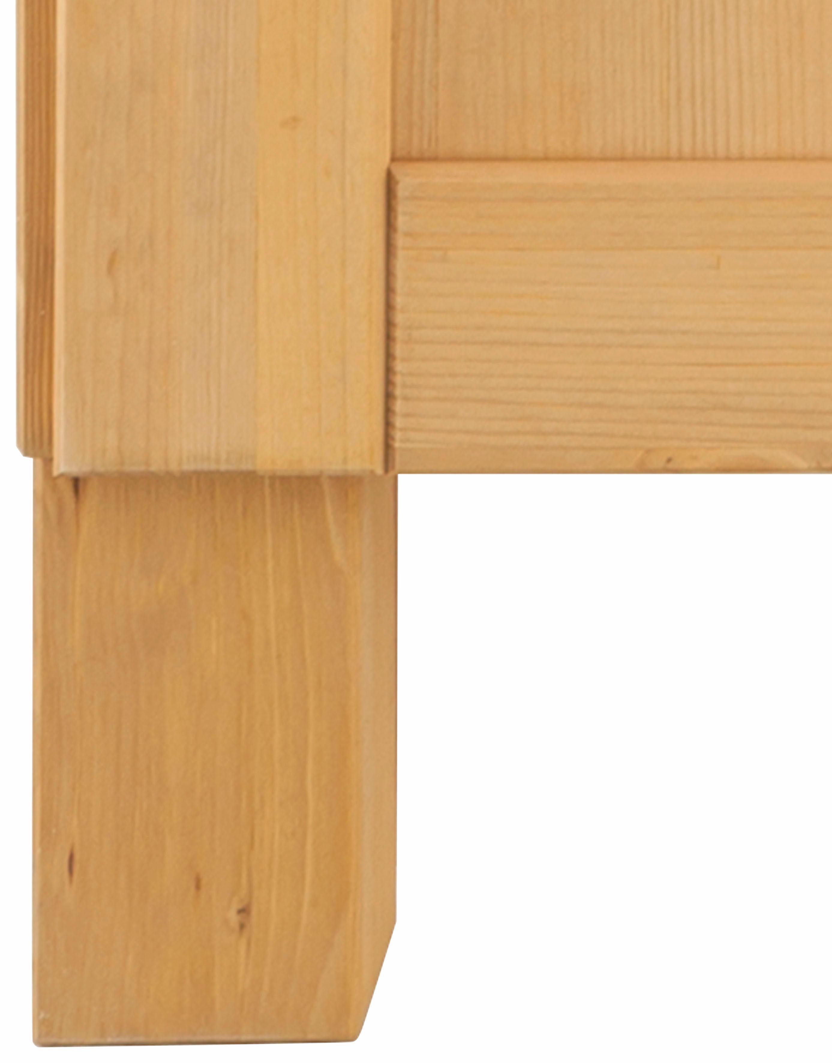Home affaire Gootsteenkast Oslo 100 cm breed, inclusief inbouwspoelbak van edelstaal, van grenen