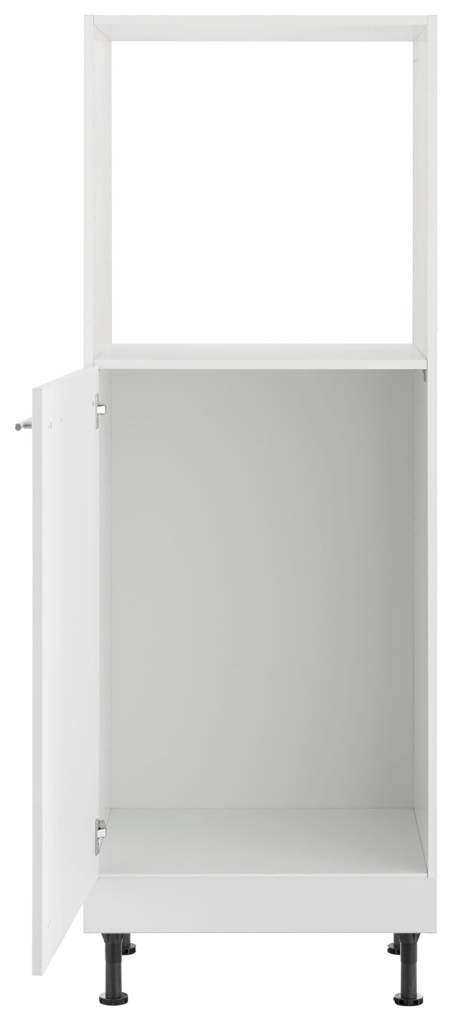 OPTIFIT Ovenombouwkast Bern 60 cm breed, 176 cm hoog, in hoogte verstelbare stelpootjes, met metalen greep