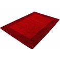 ayyildiz teppiche hoogpolig vloerkleed life shaggy 1503 woonkamer rood