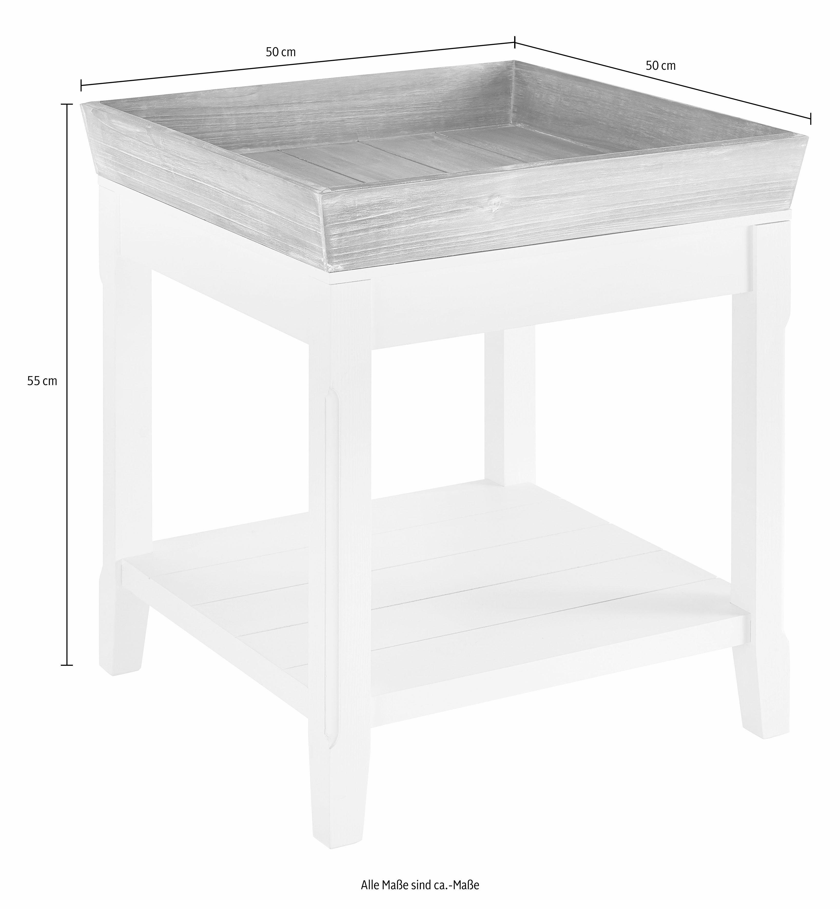 my Flair Bijzettafel Riviera met verwijderbare bak
