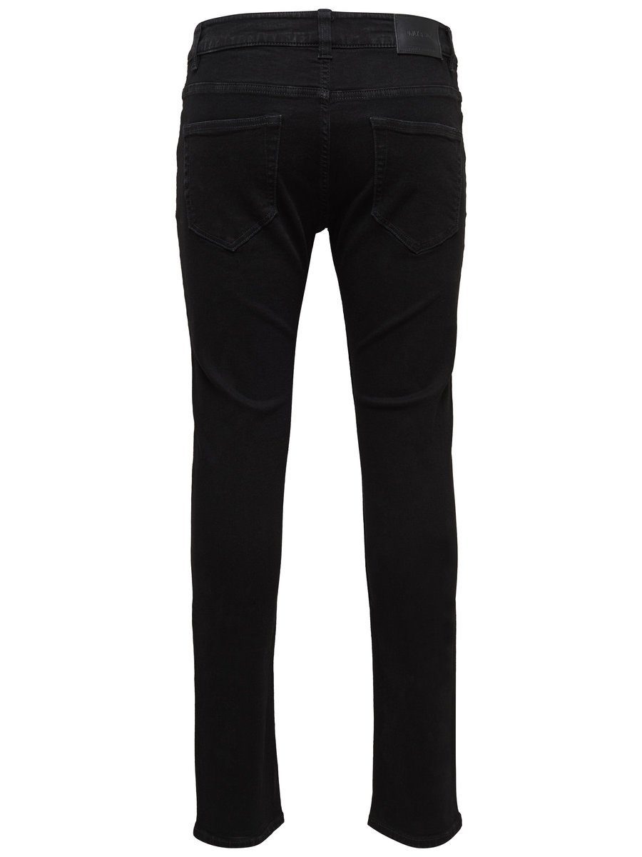 Only & Sons NU 15% KORTING: ONLY & SONS Loom black Slim fit jeans