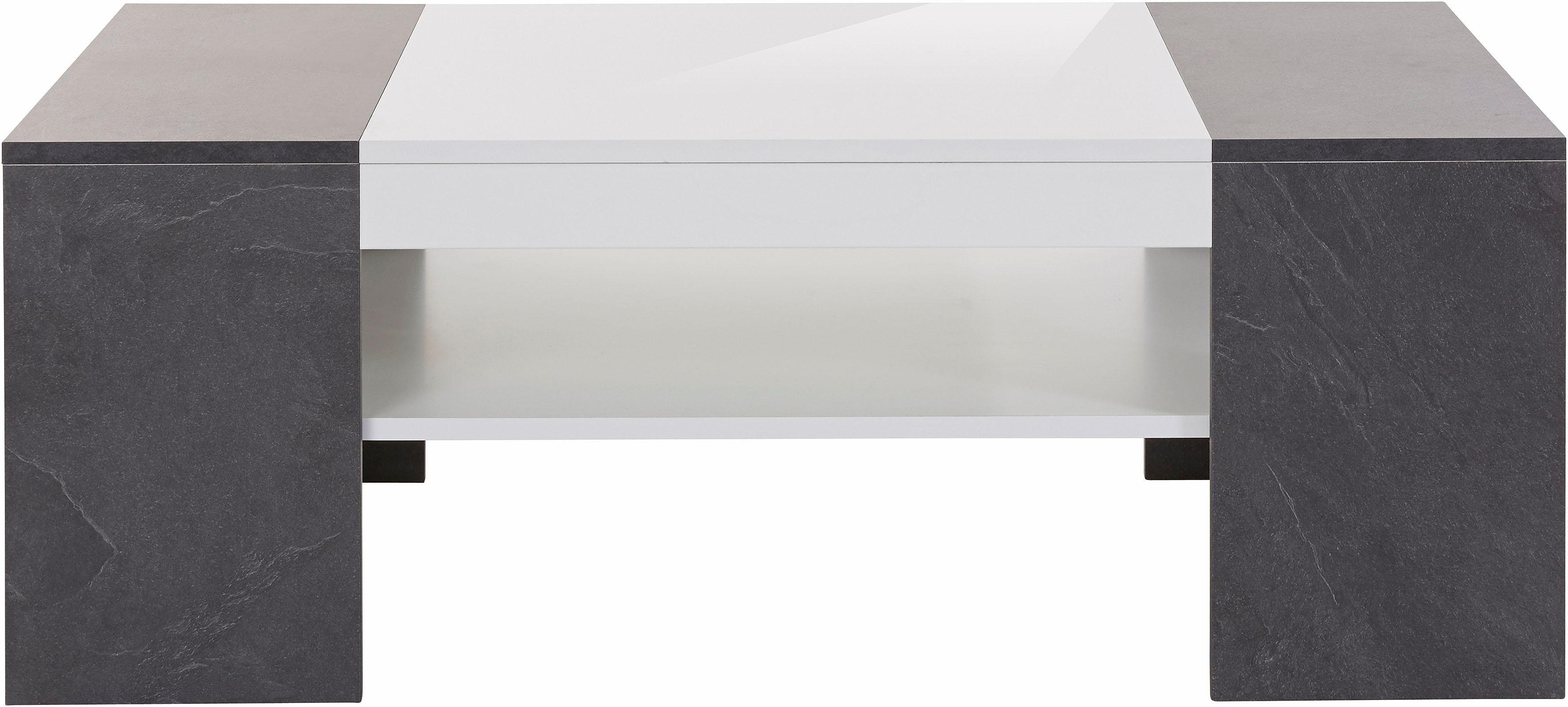 INOSIGN Salontafel Cherry met praktisch opbergvak