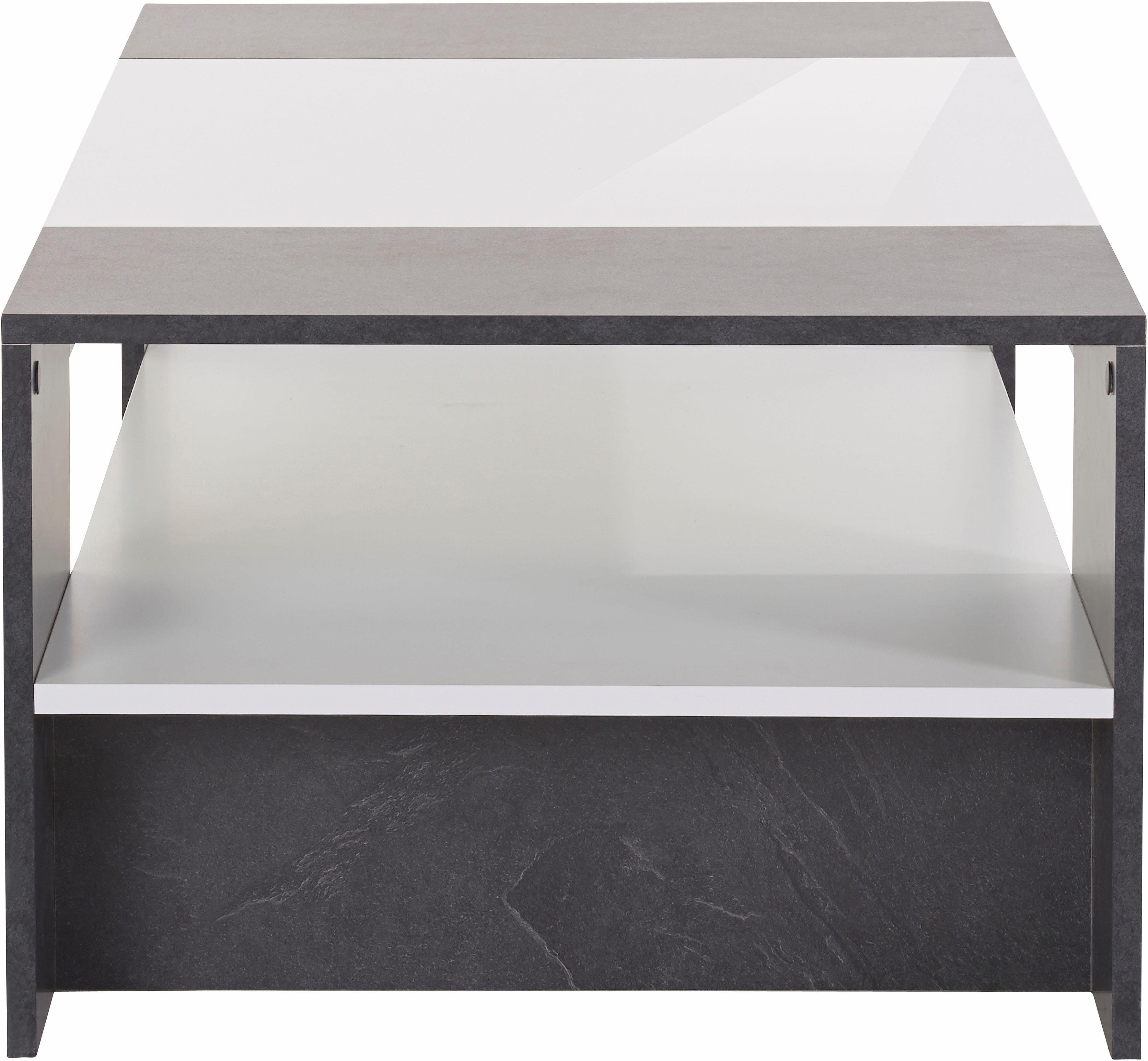 INOSIGN Salontafel Cherry met praktisch opbergvak