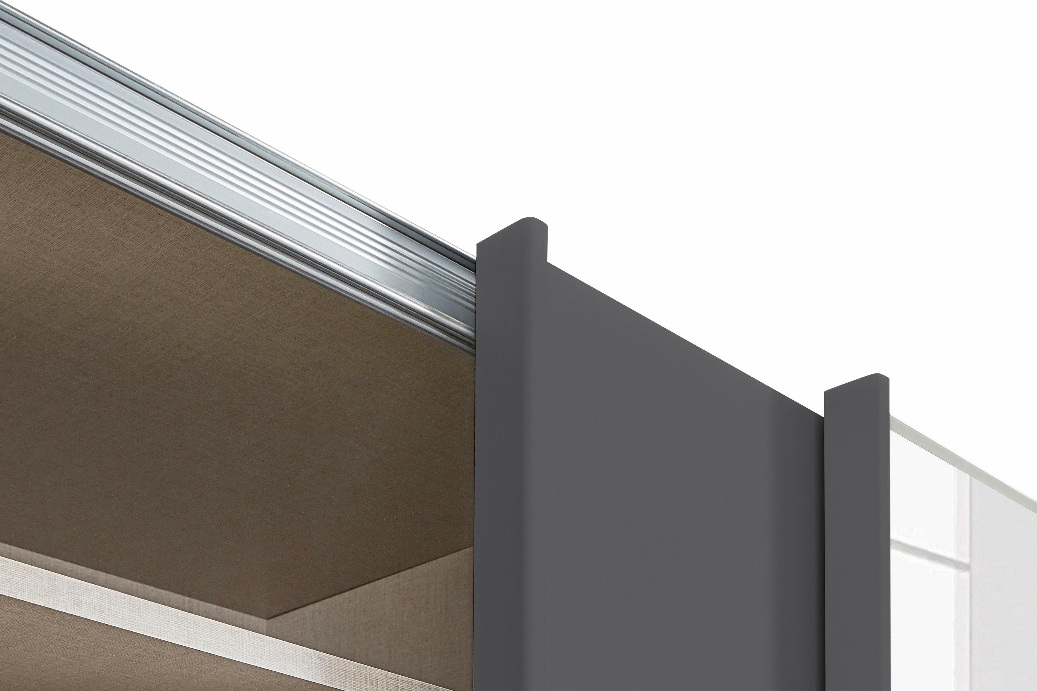 rauch Zweefdeurkast Kledingkast Kast Garderobe Slaapkamerkast TUBONA inclusief lade-inzet en extra legplanken made in germany
