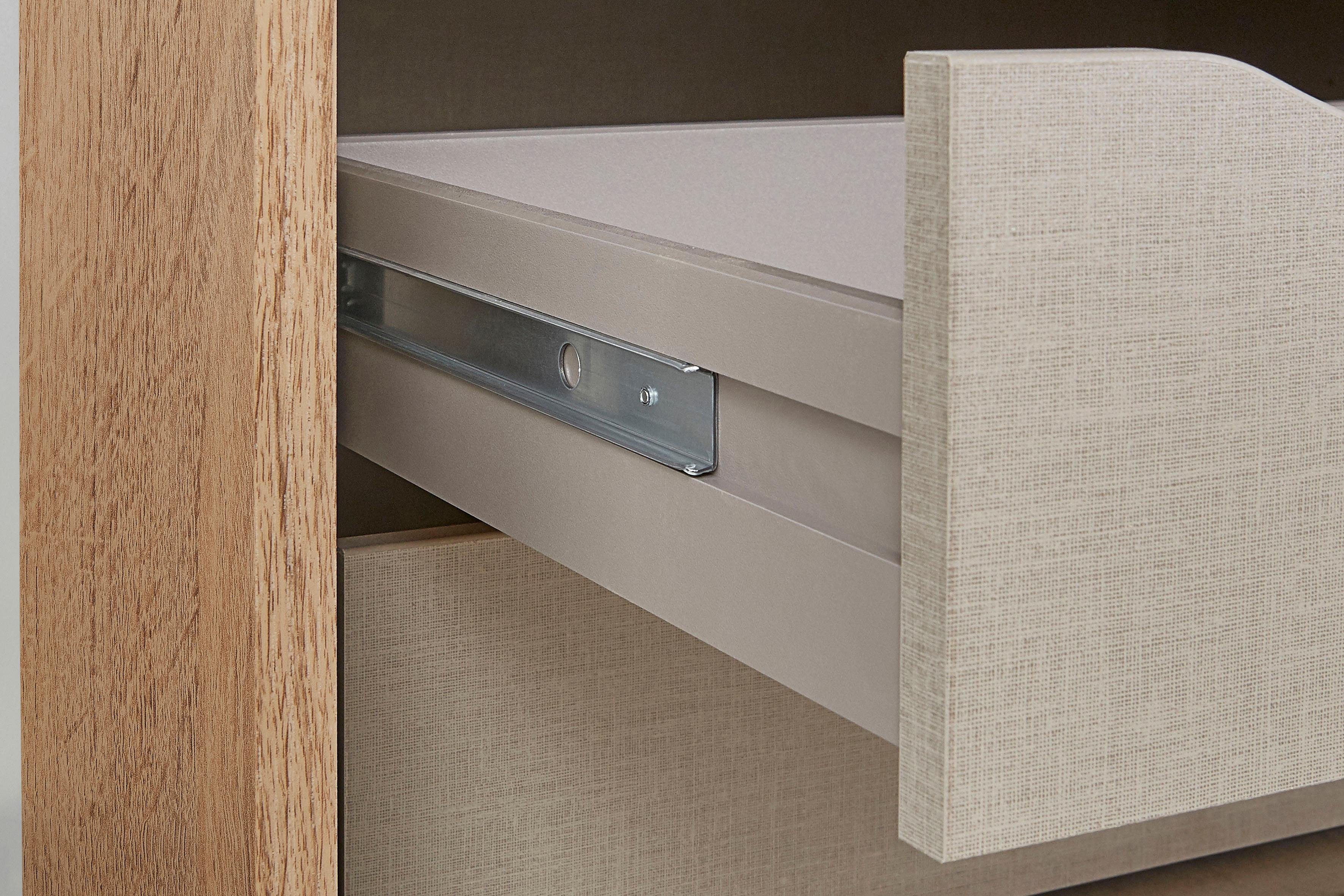 rauch Zweefdeurkast Kledingkast Kast Garderobe Slaapkamerkast TUBONA inclusief lade-inzet en extra legplanken made in germany