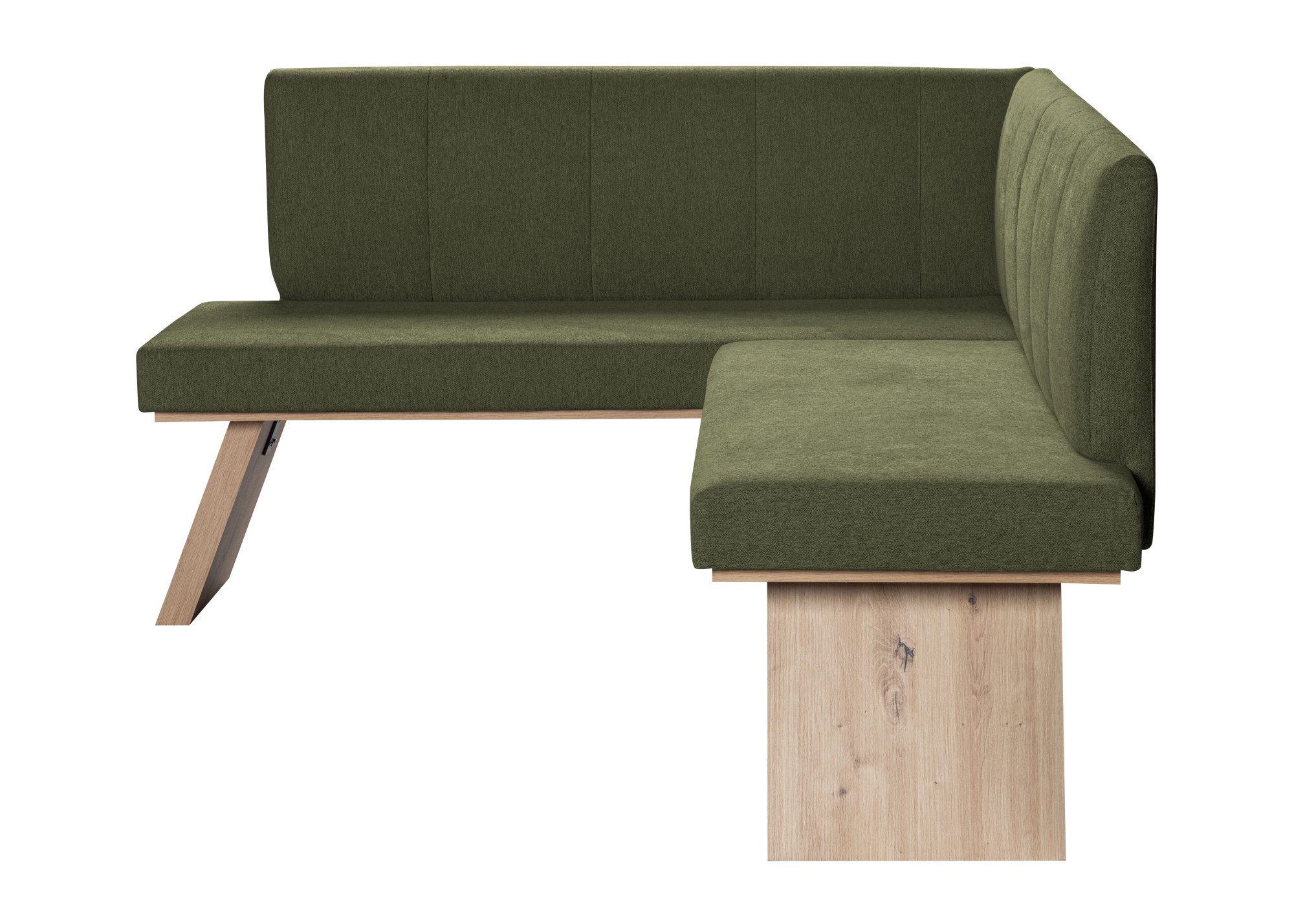 Home affaire Hoekbank Nina keukenbank, gestoffeerde bank, eettafelbank, breedte 185x 150 cm