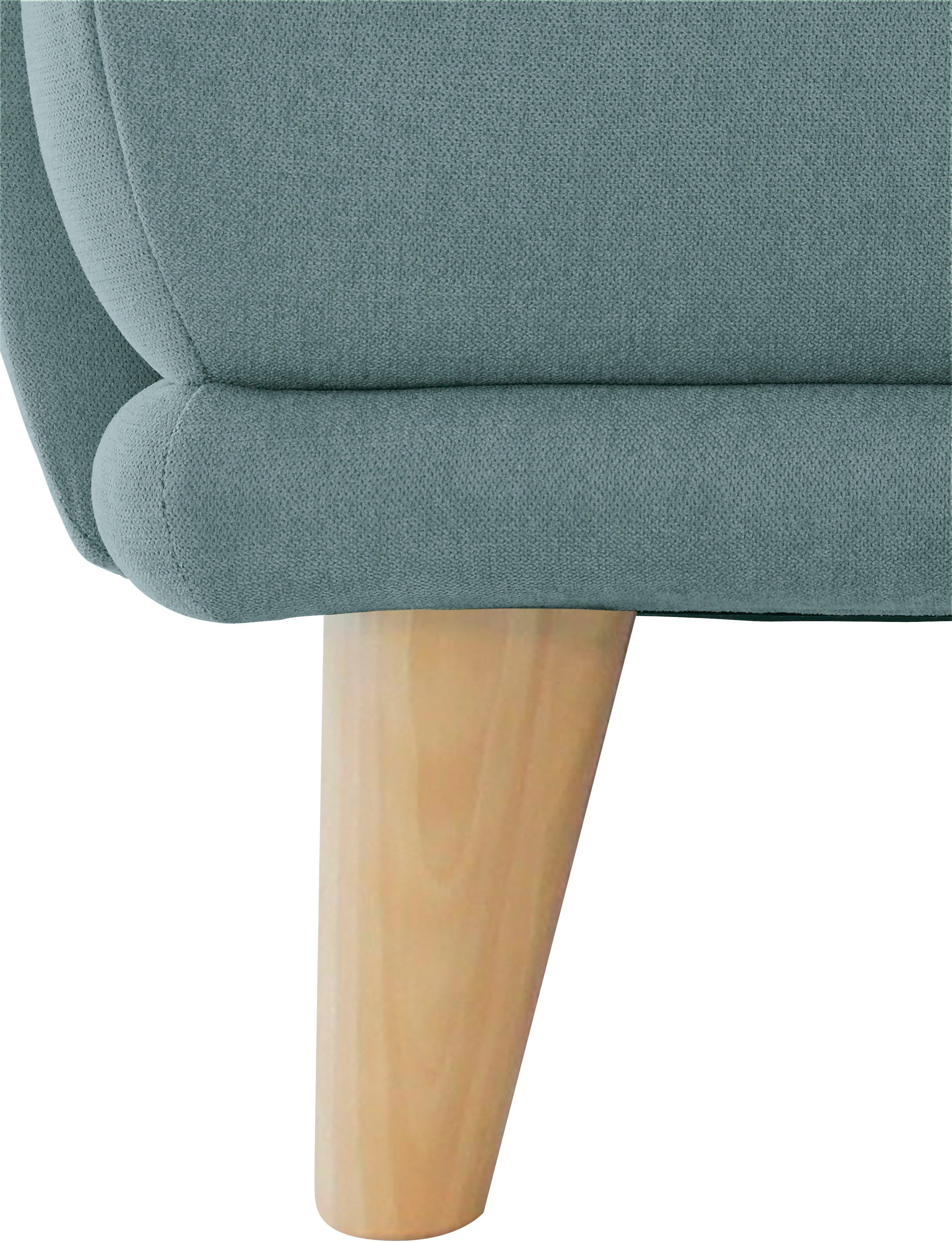 TRENDMANUFAKTUR Hoekbank Cecilia, Italiaans design, modern en comfortabel, L-vorm