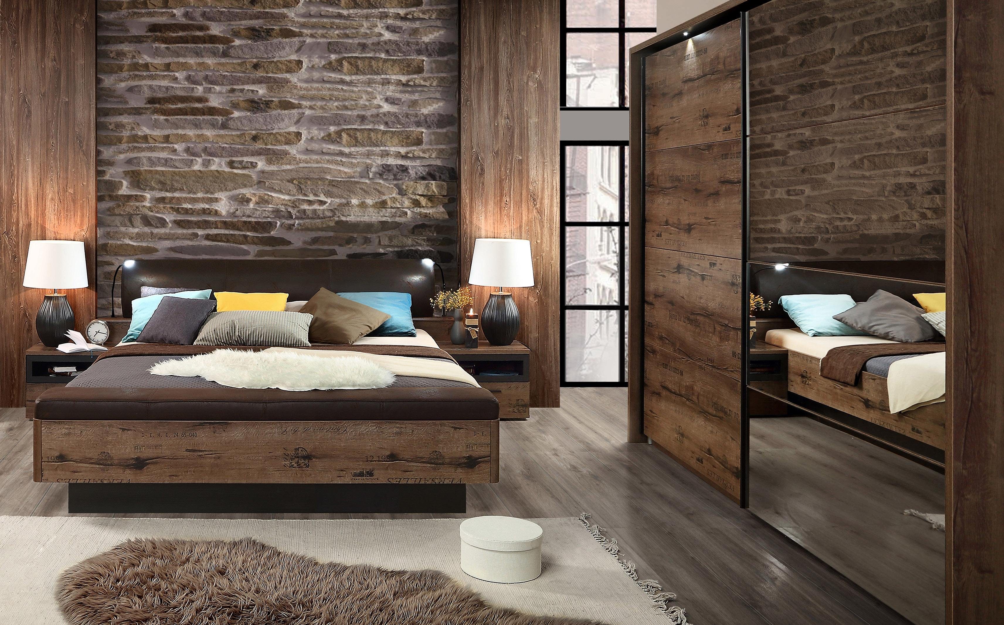 FORTE Bed Jacky, Belastbaarheid 250 KG, Opbergruimte