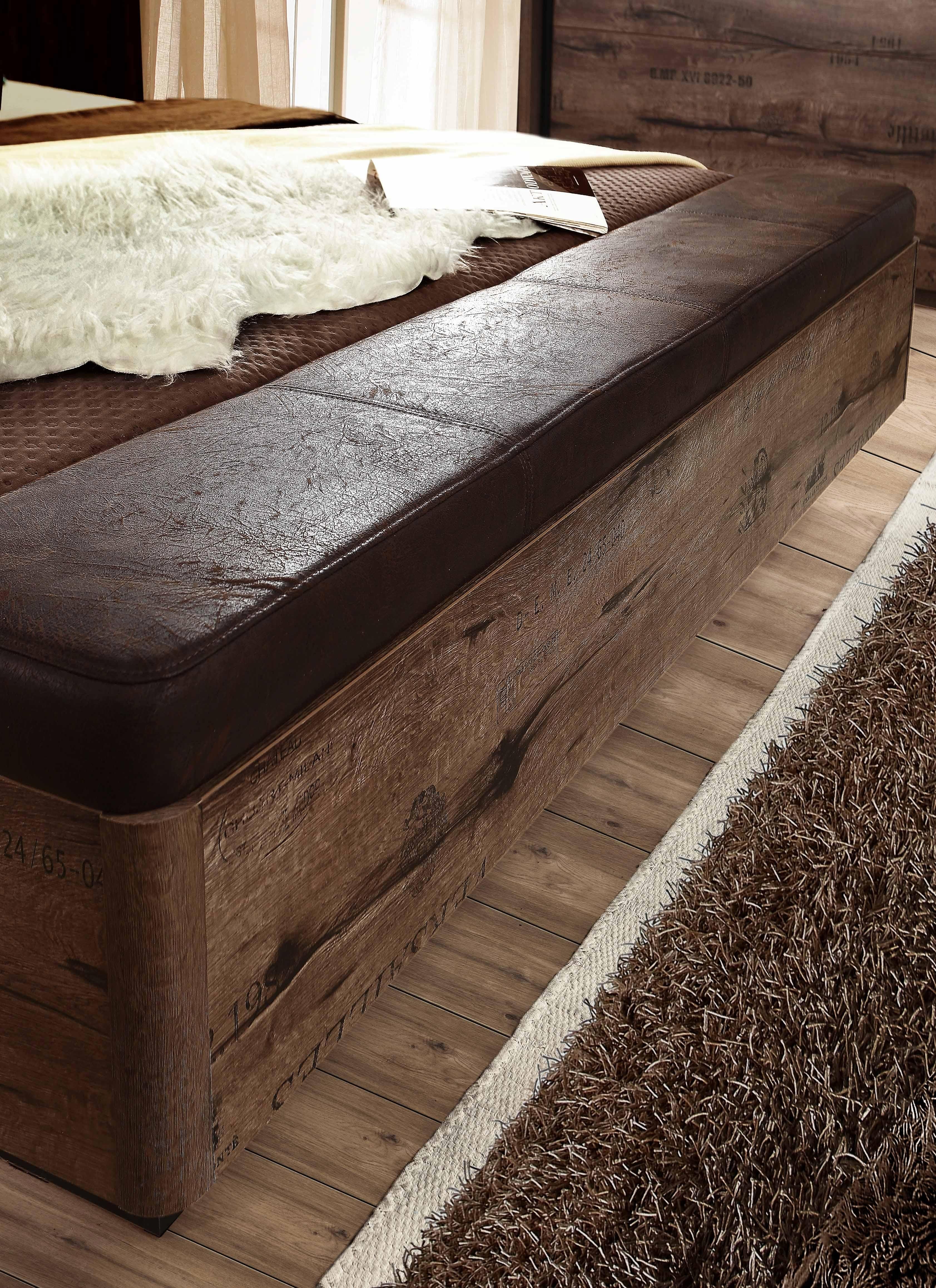 FORTE Bed Jacky, Belastbaarheid 250 KG, Opbergruimte