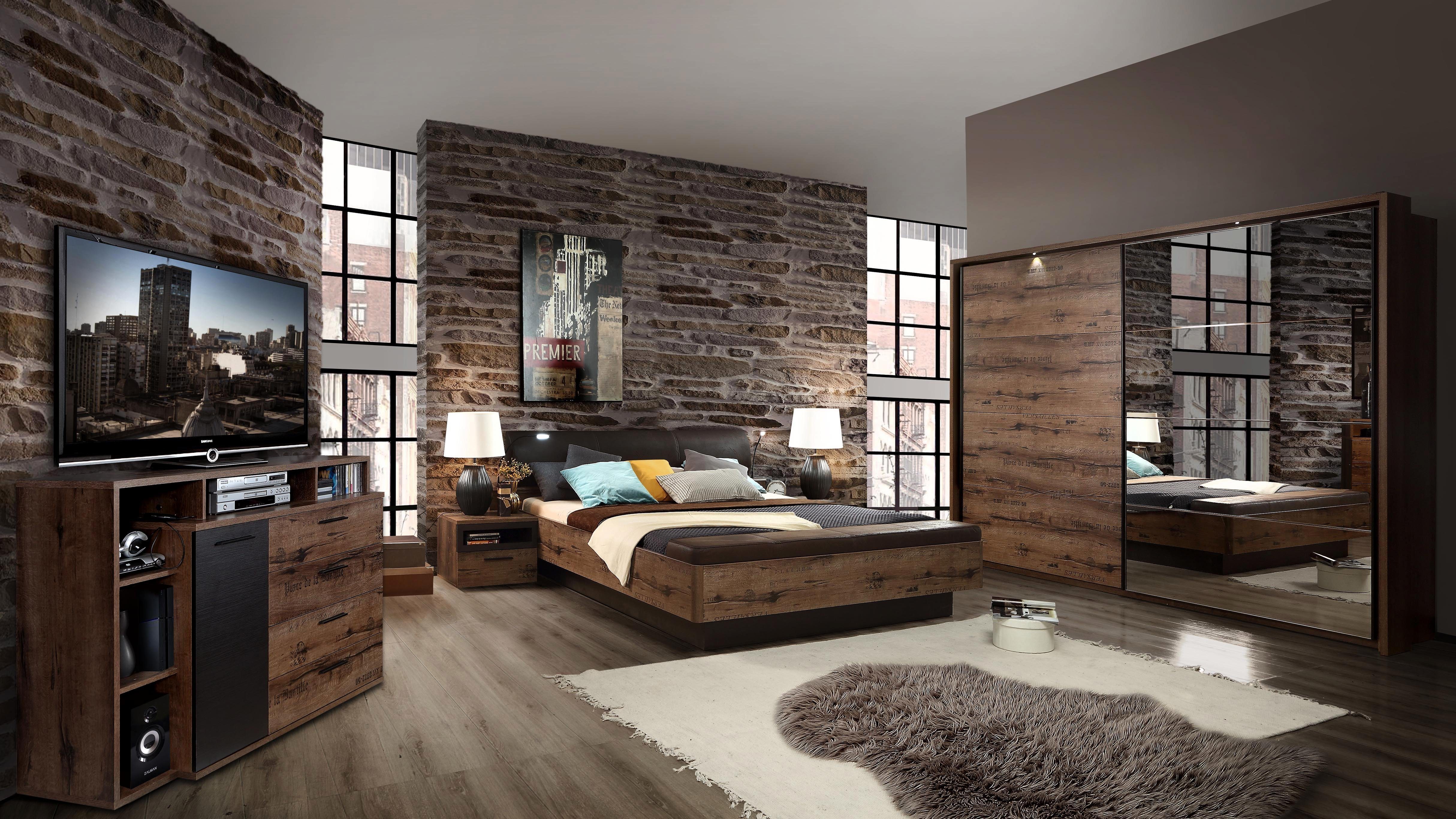FORTE Bed Jacky, Belastbaarheid 250 KG, Opbergruimte
