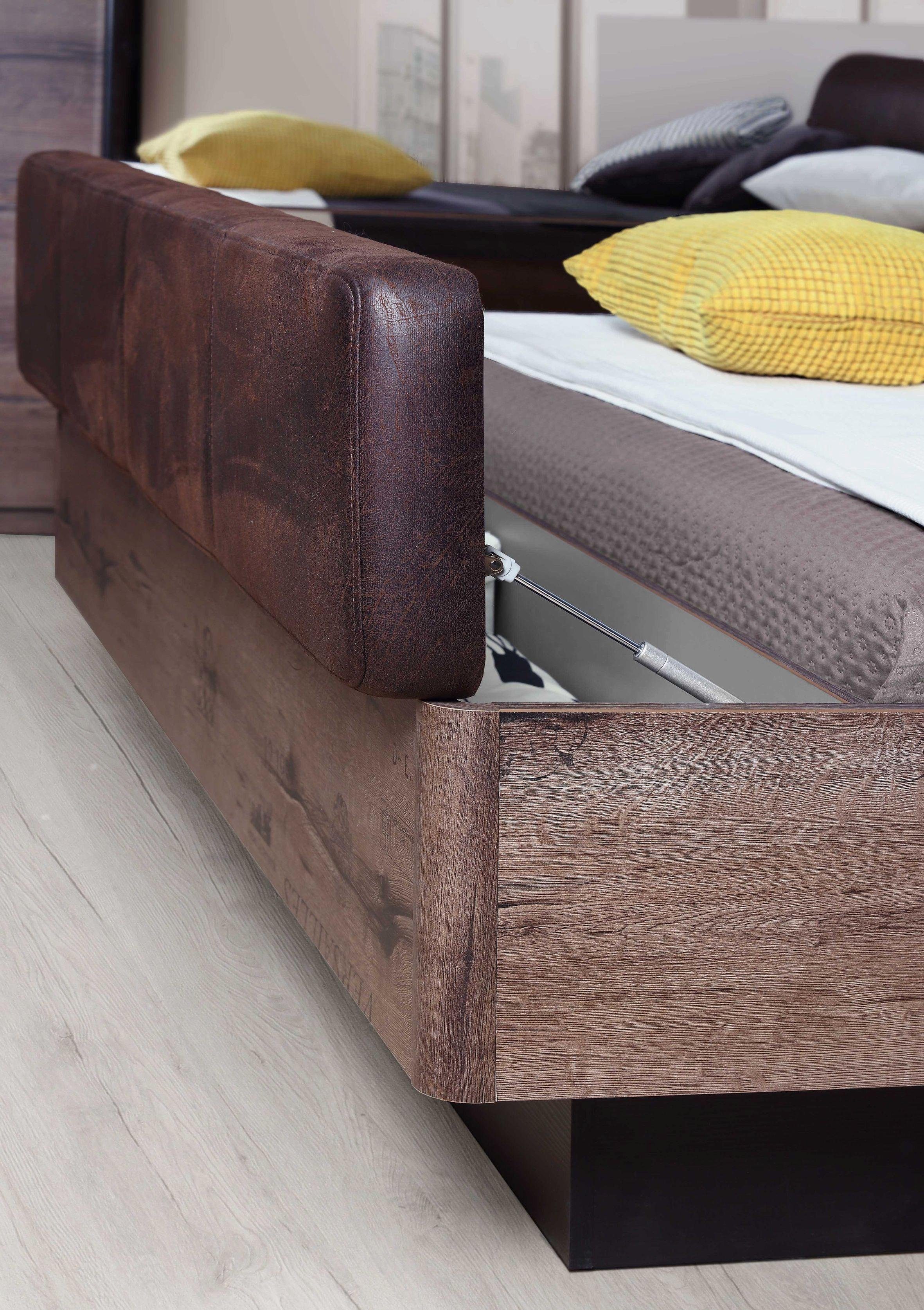 FORTE Bed Jacky, Belastbaarheid 250 KG, Opbergruimte