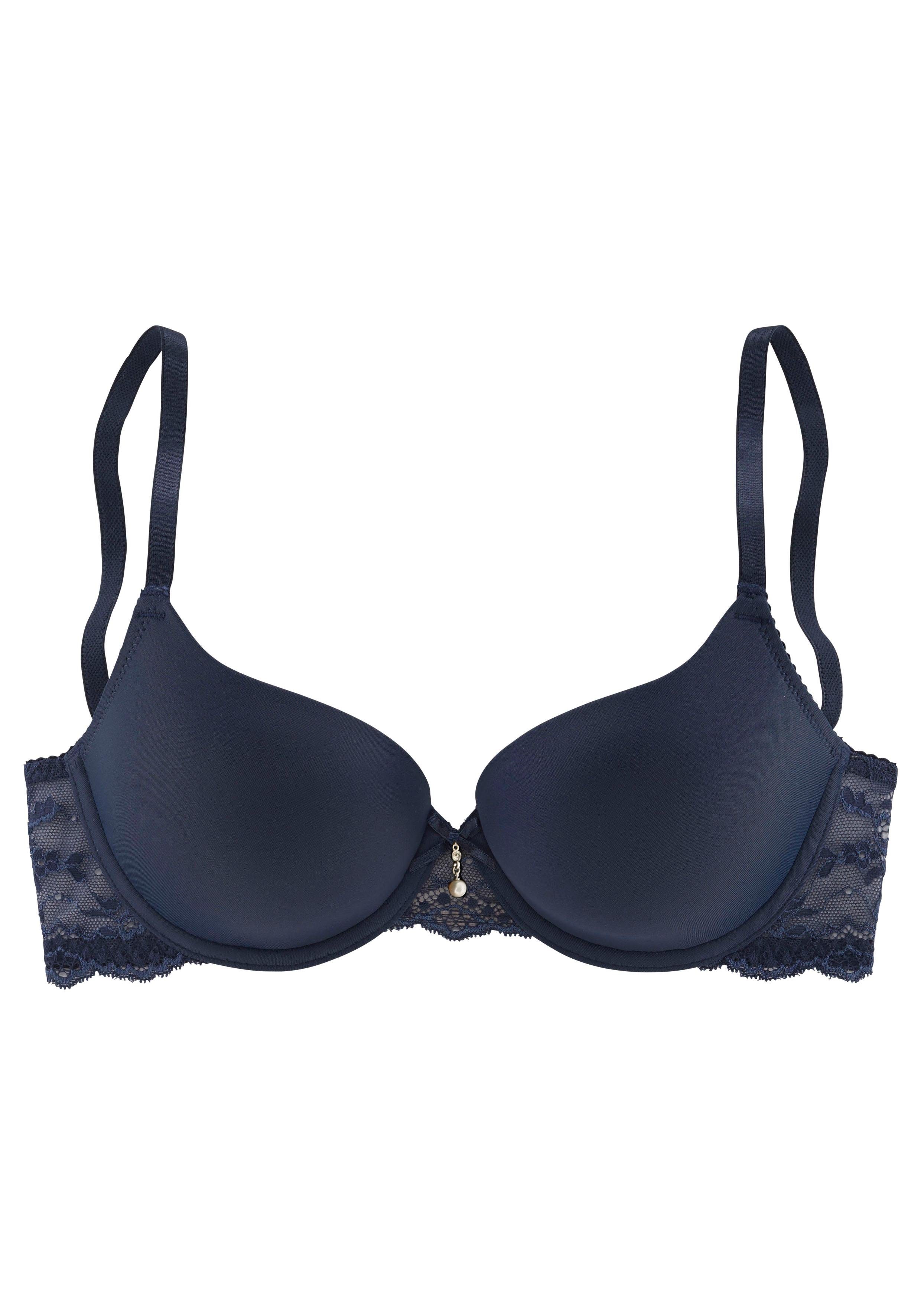 Lascana Bh met steuncups Nina Dessous met beugel, naadloze cups en kant opzij, dessous