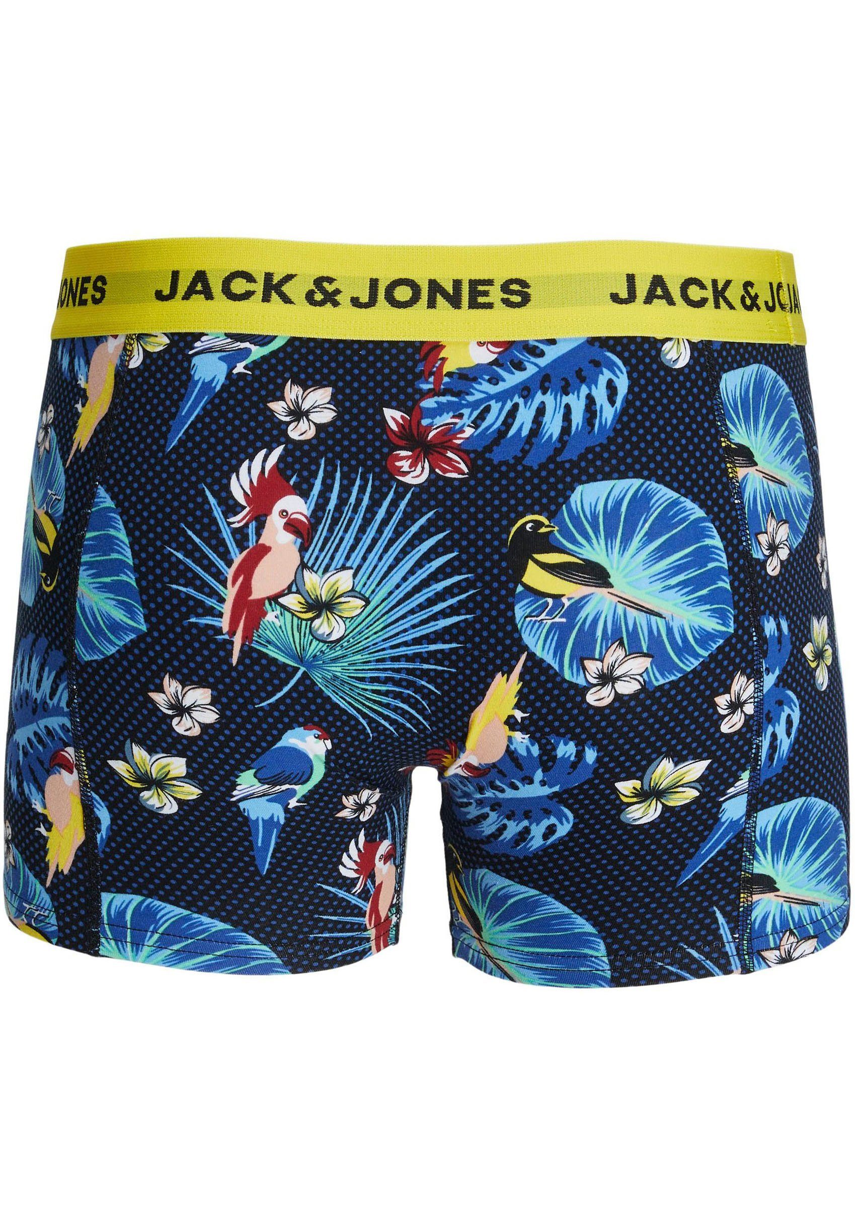 Jack & Jones Trunk JACFLOWER BIRD TRUNKS 3 PACK NOOS (set, 3 stuks)