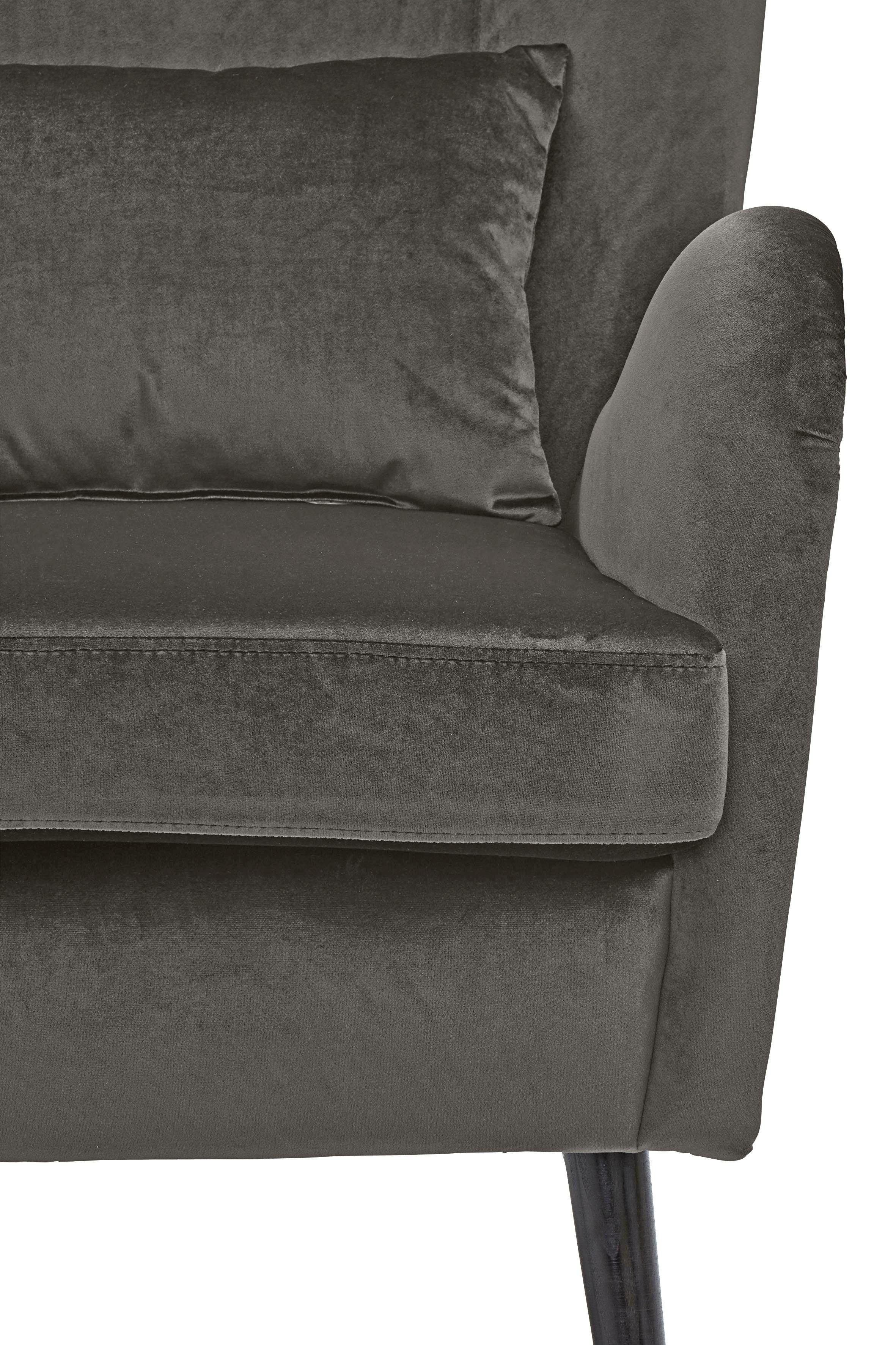 Home affaire Fauteuil Salla ook in imitatiebont en fijn corduroy, veel bekledingsopties, oorfauteuil (set)