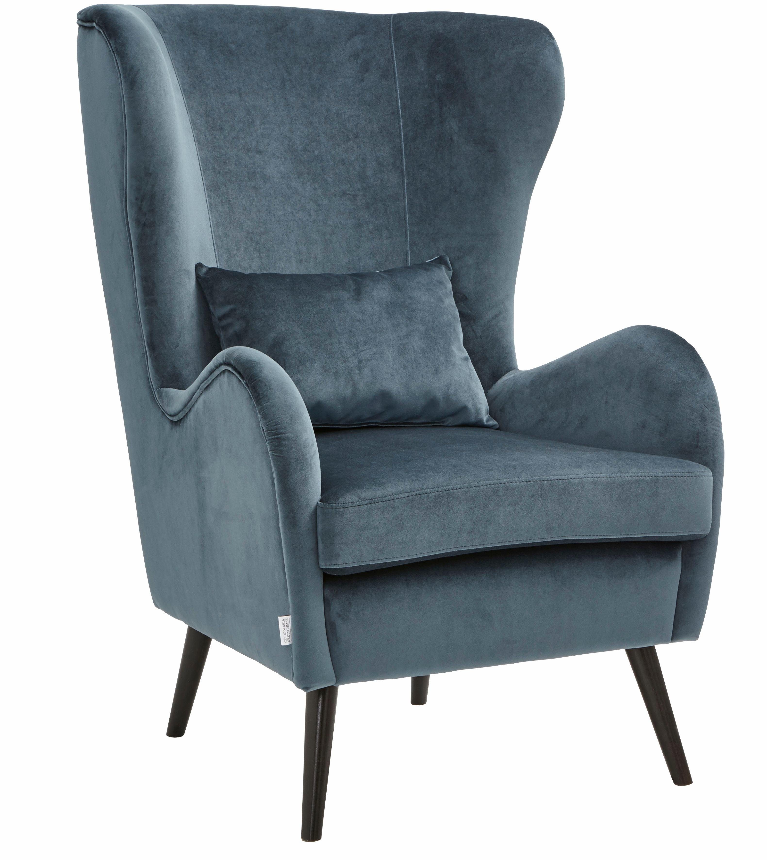 Guido Maria Kretschmer Home&Living Fauteuil Salla ook in imitatiebont en fijn corduroy, veel bekledingsopties, oorfauteuil (set)