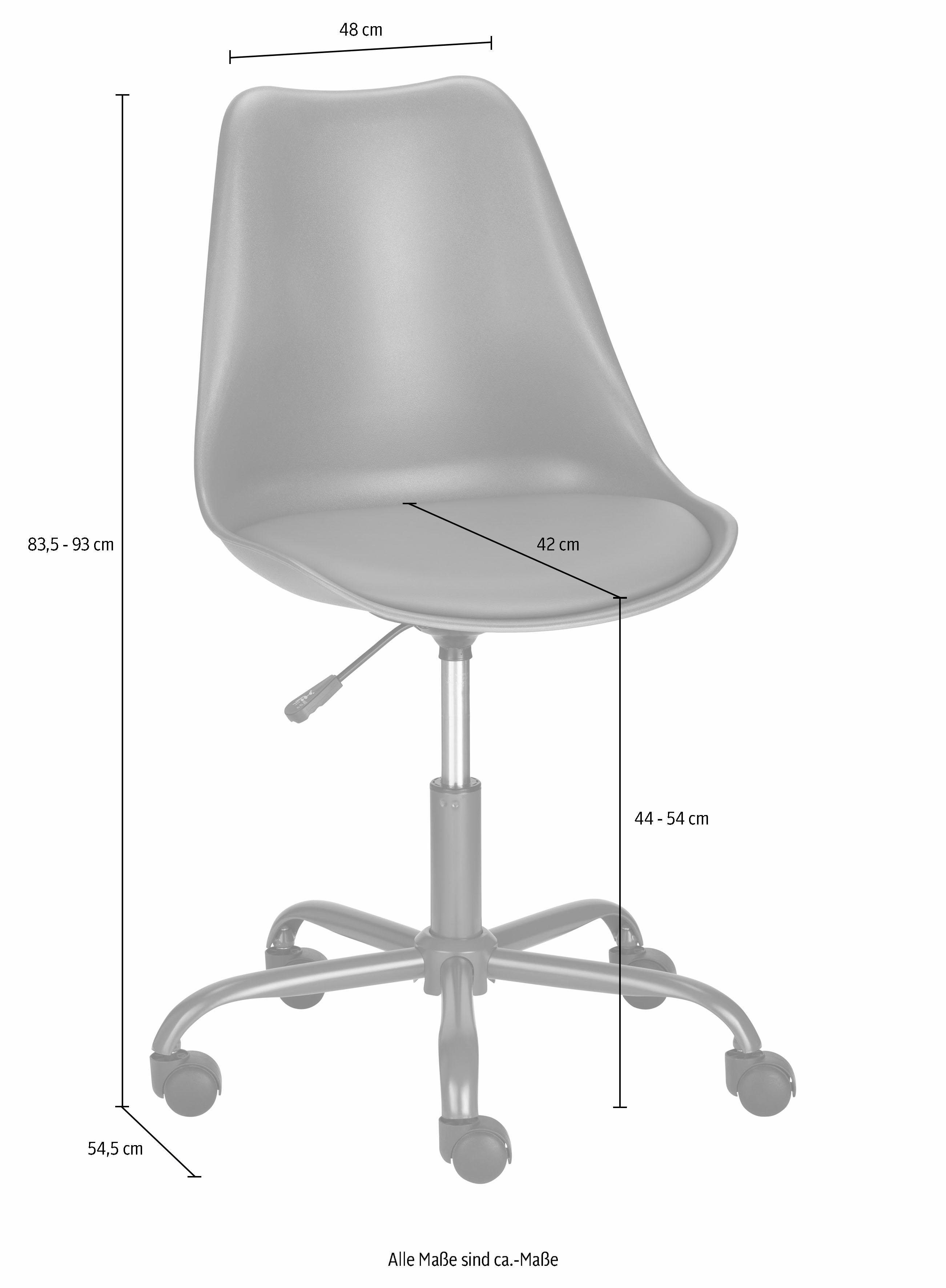 INOSIGN Bureaustoel Donny zacht verdikte bureaustoel in een modern design