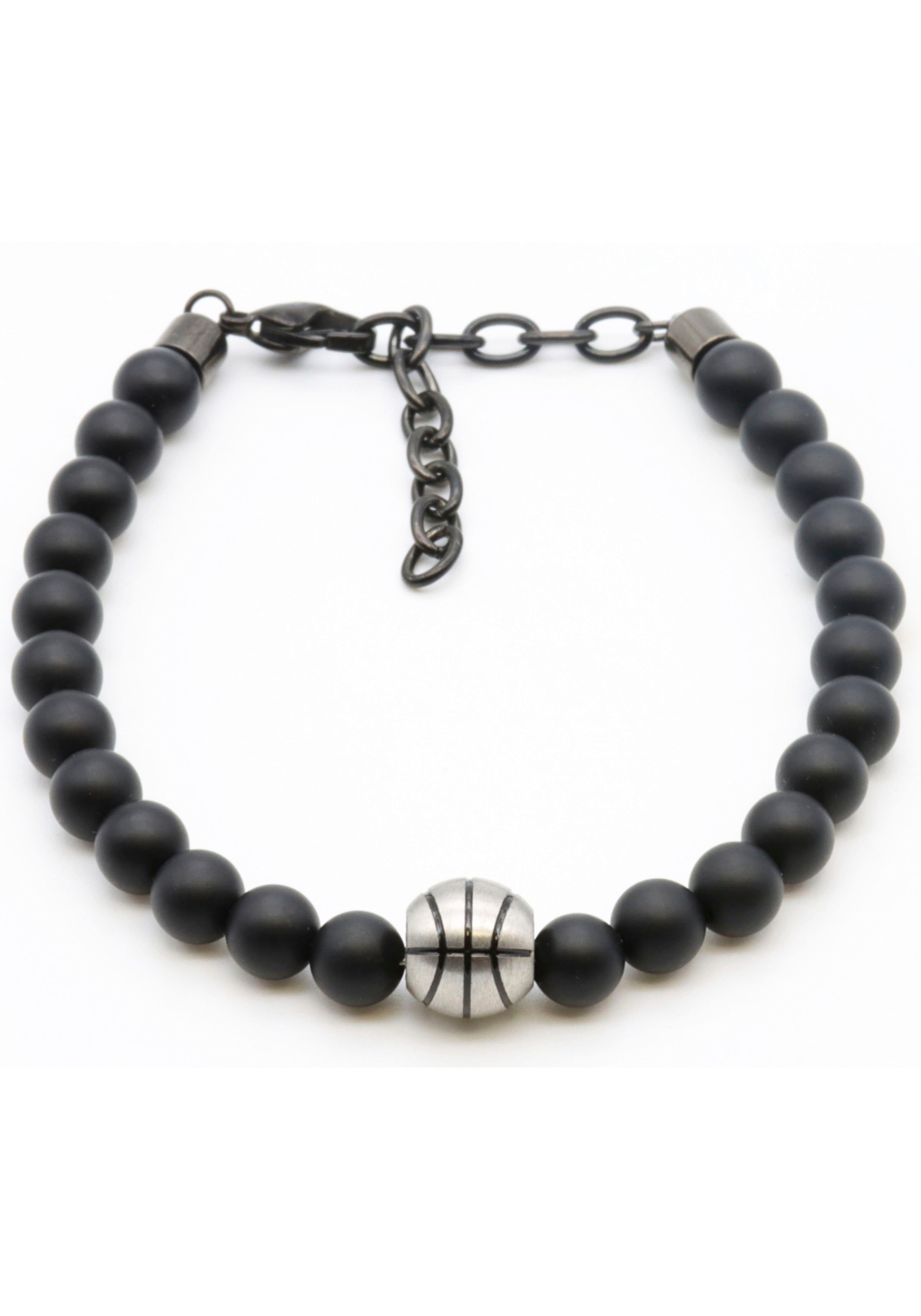 Firetti Armband Sieraad cadeau armbanden armbandketting edelsteen kleursteen onyx unisex armbanden zwart
