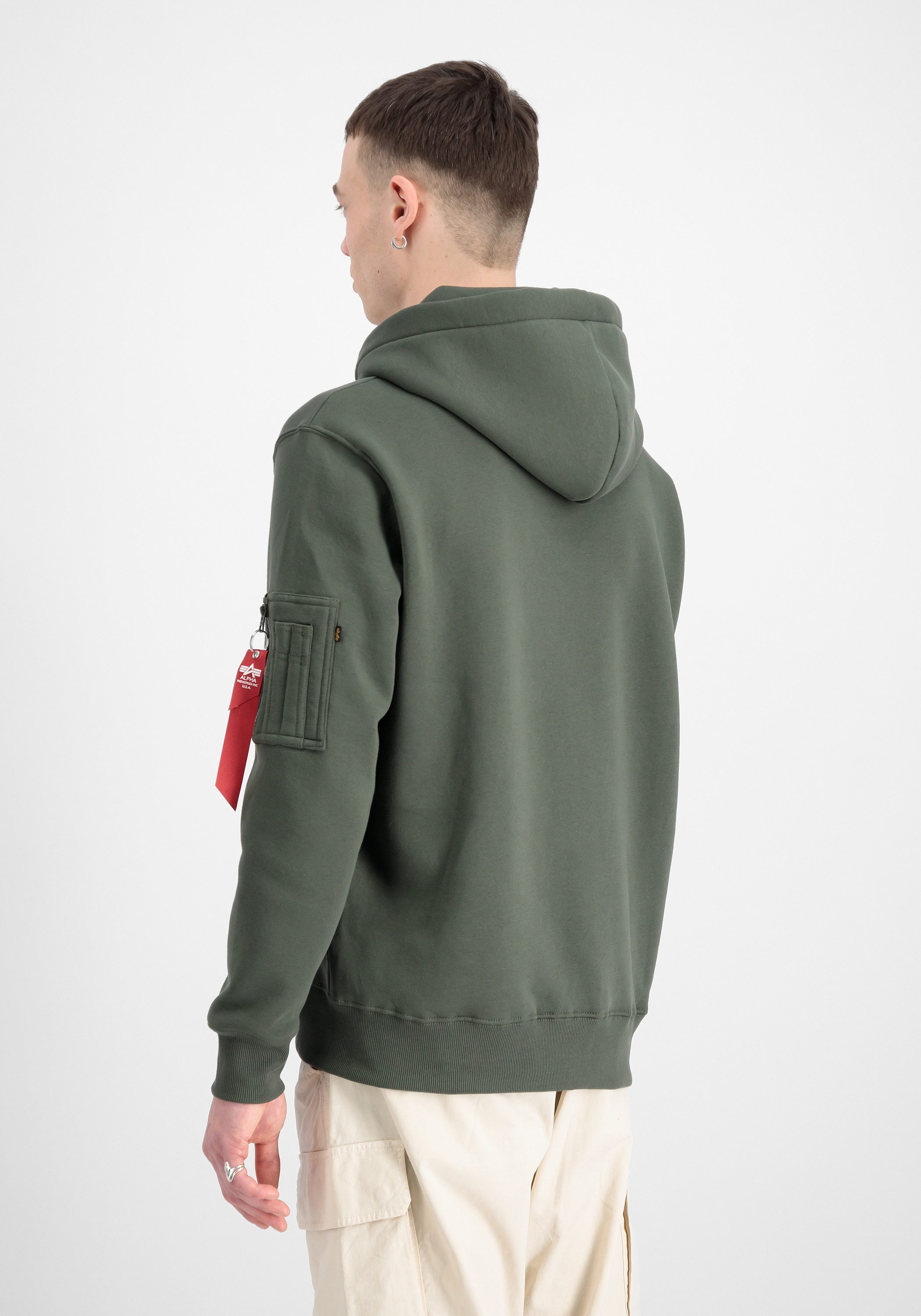 Alpha Industries Hoodie Alpha Industries Men - Hoodies Alpha Puff Print Hoodie