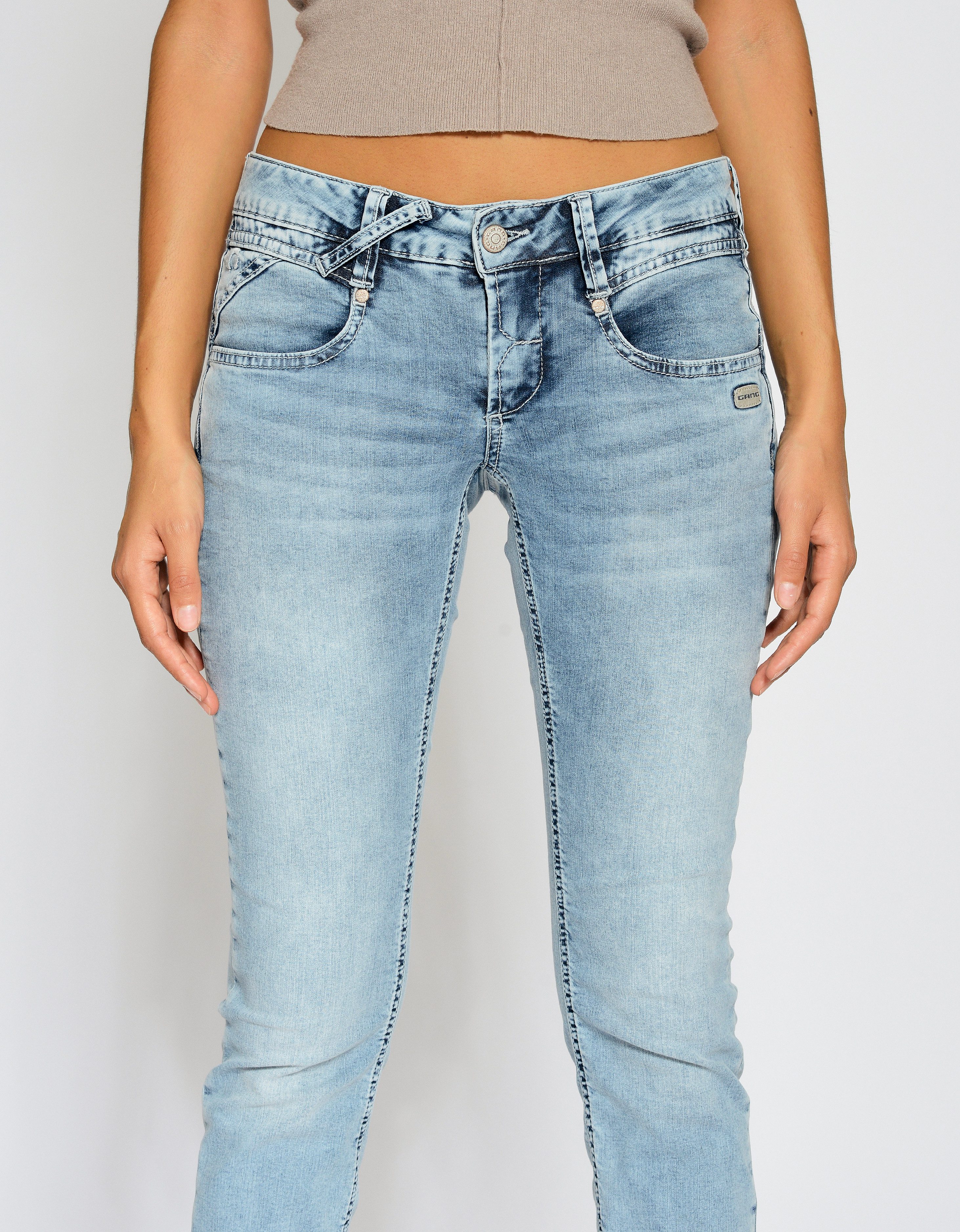 GANG Skinny fit jeans 94NENA CROPPED