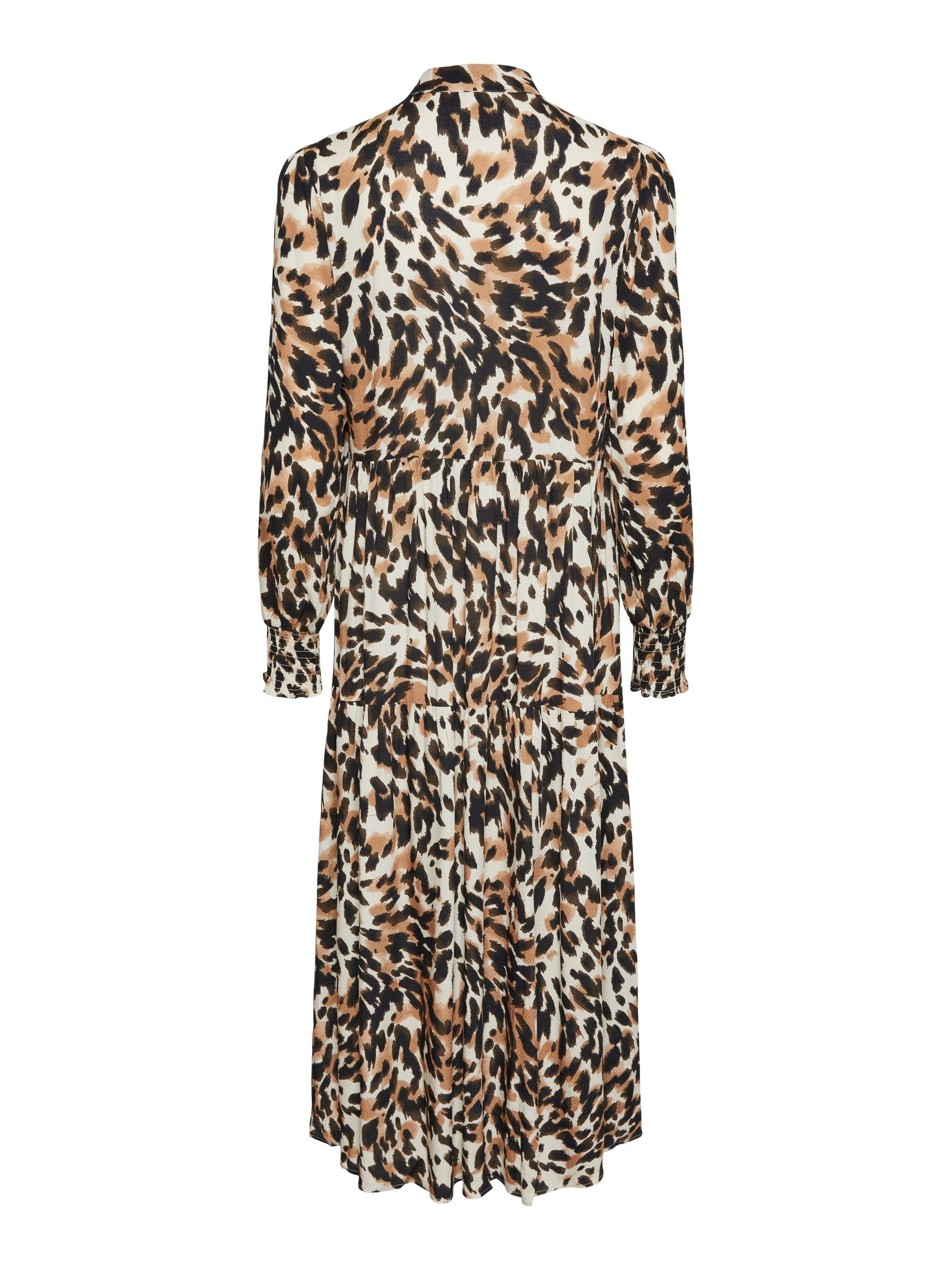 Y.A.S Maxi-jurk YASALIRA LS LONG SHIRT DRESS S. NOOS