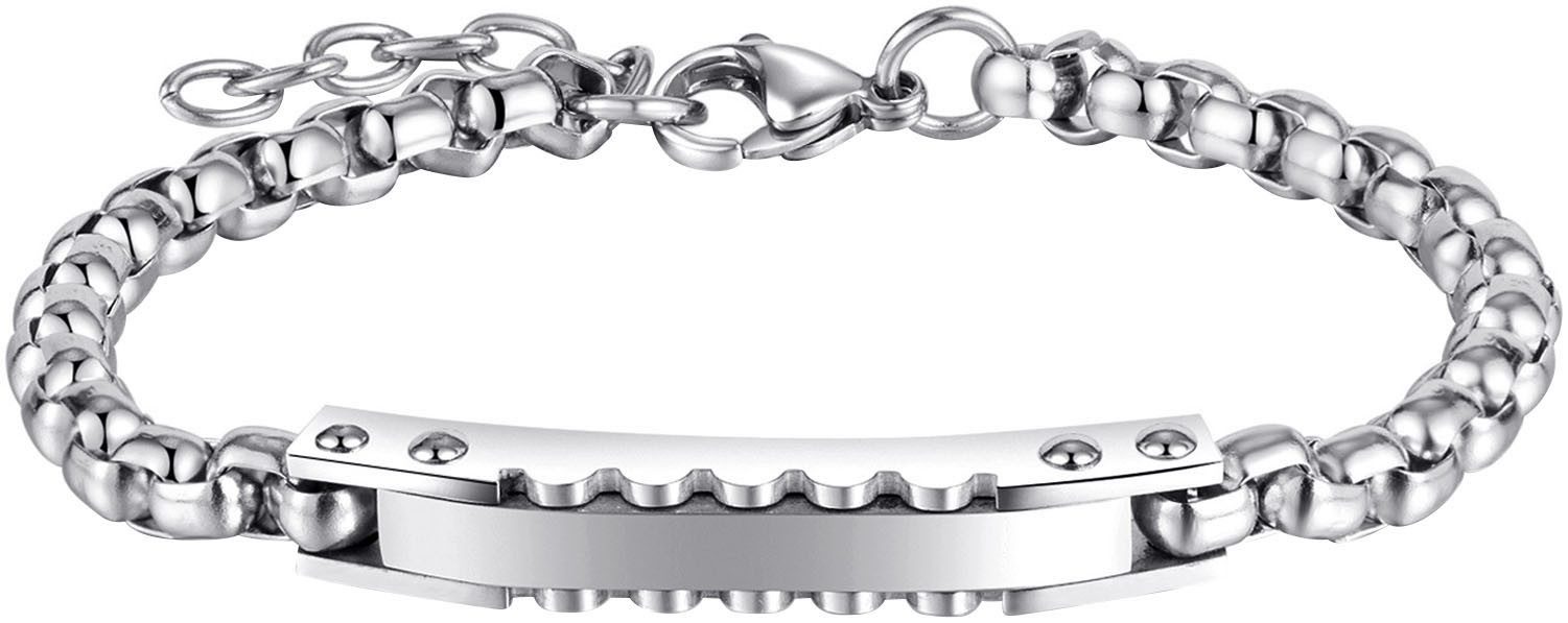 Firetti Armband Sieraden cadeau roestvrijstalen armbanden venetiaanse ketting designelement unisex armbanden zilver(kleur)