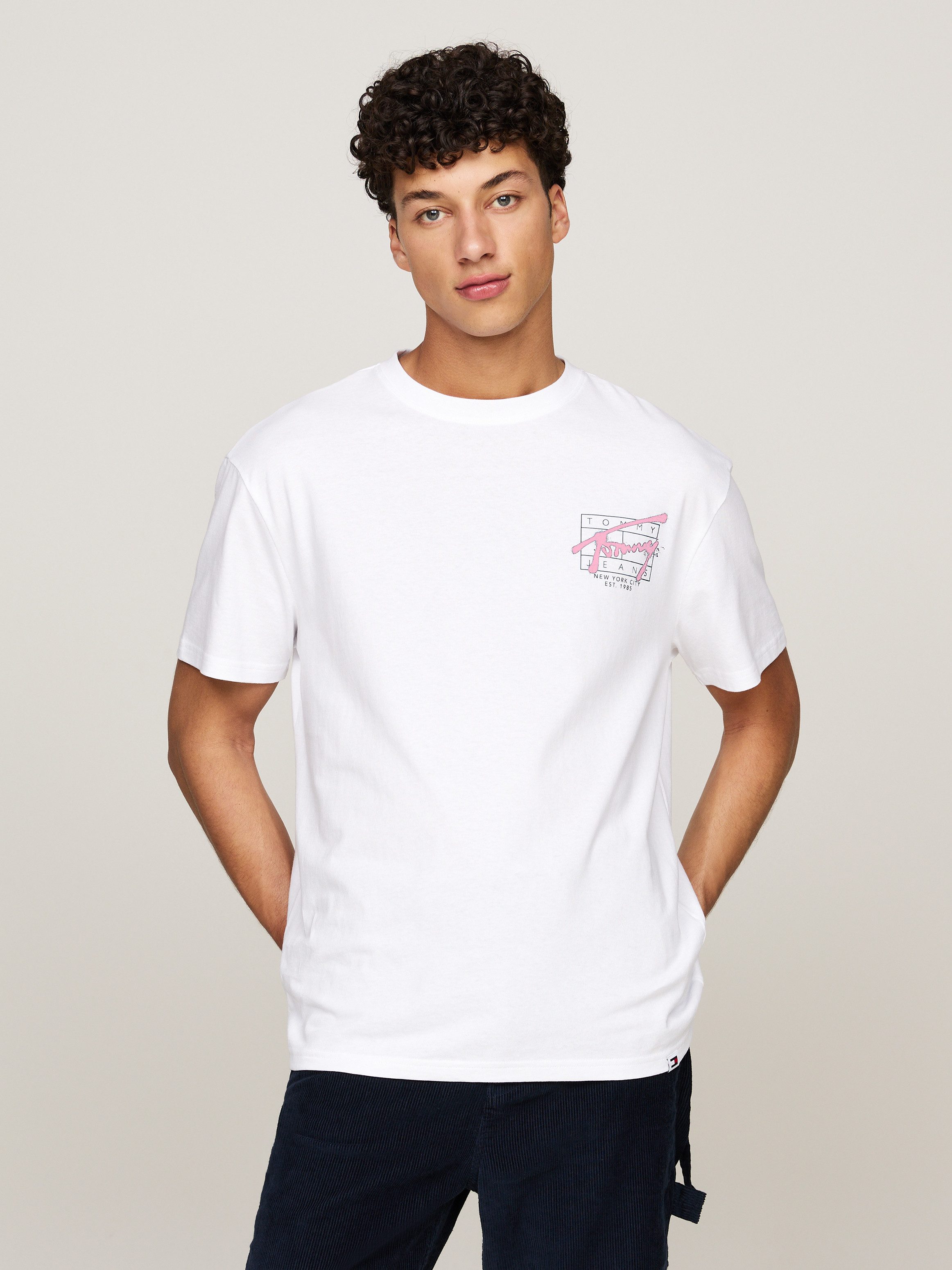 Tommy Jeans Plus T-shirt TJM REG SPRAY TEE SS EXT