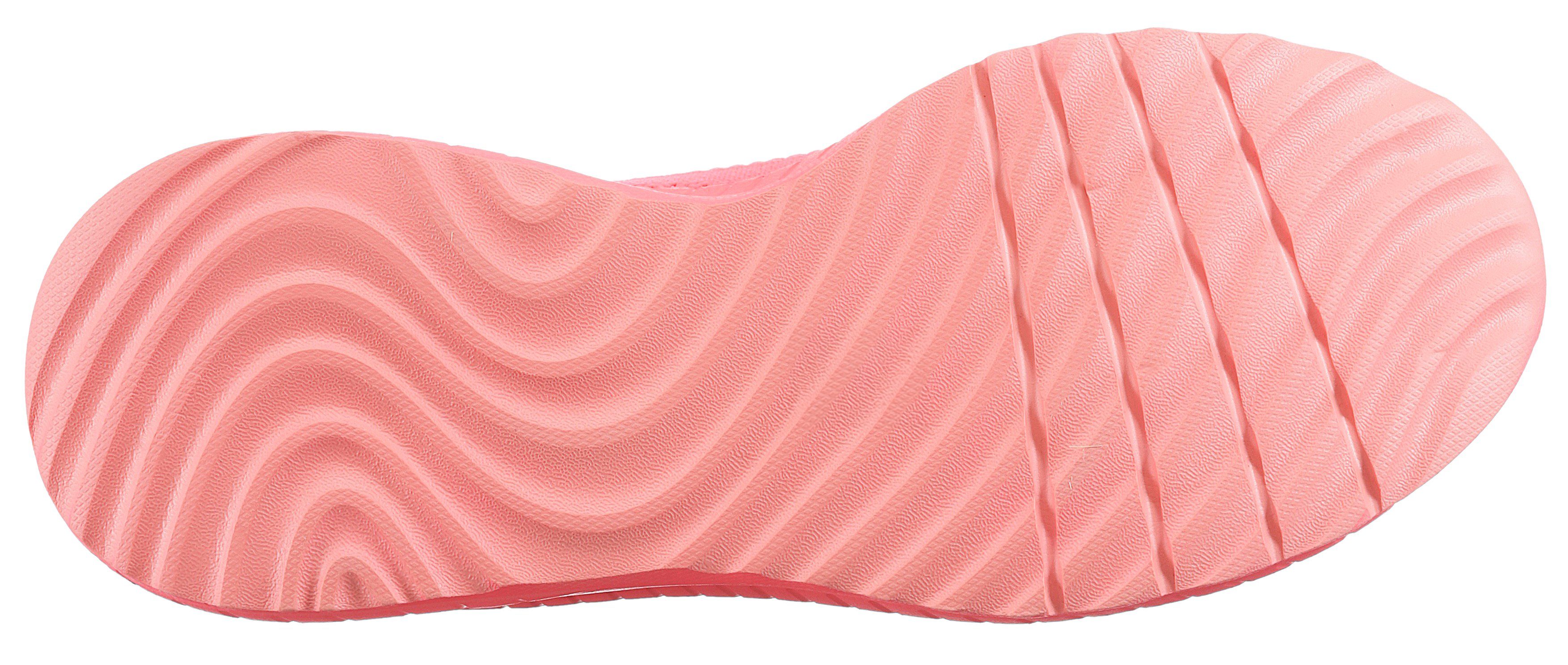 Skechers Sneakers BOBS SQUAD CHAOS-COOL RYTHMS , brei sneakers, veterschoen in vegan uitvoering