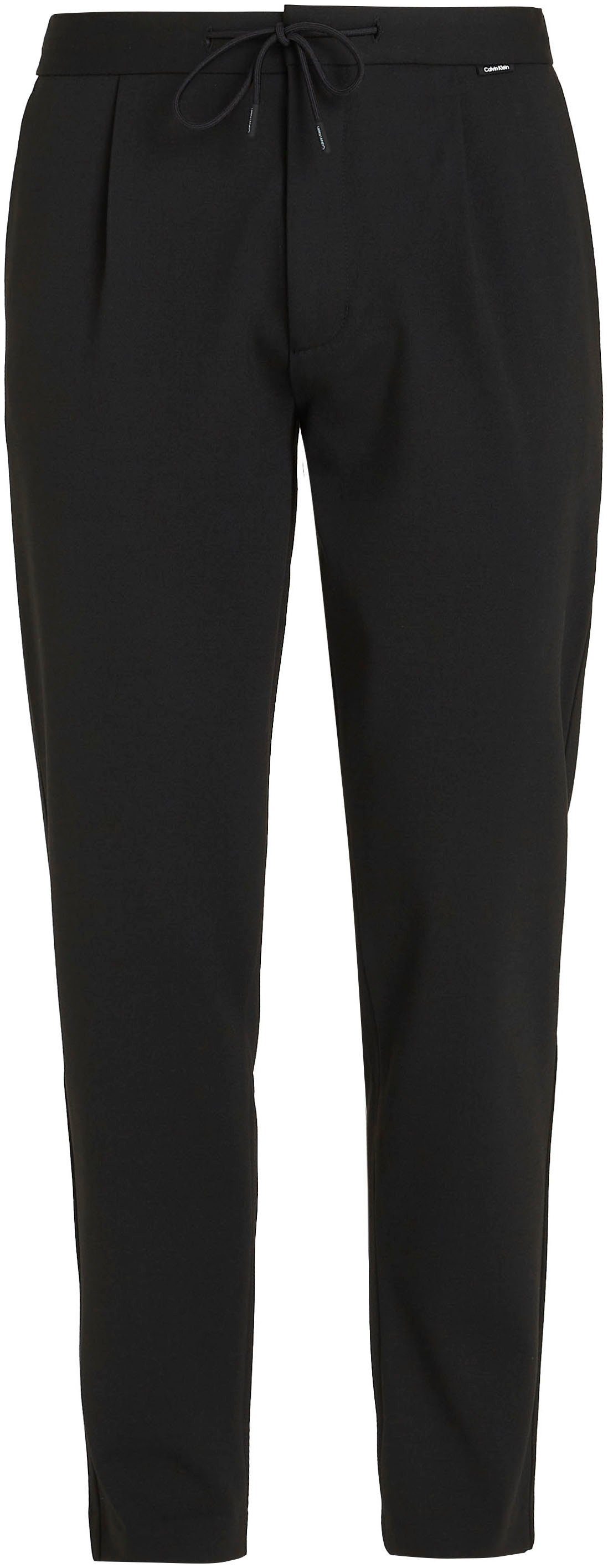 Calvin Klein Chino COMFORT KNIT TAPERED PLEAT