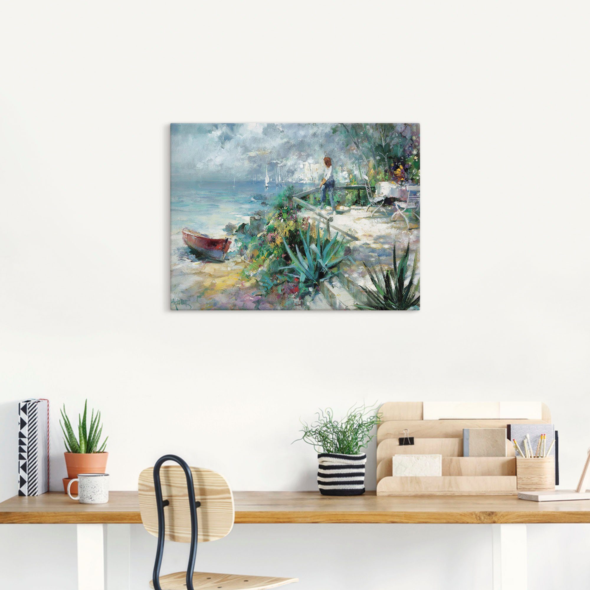 Artland Artprint Hoop aan de horizon als artprint op linnen, poster in verschillende formaten maten