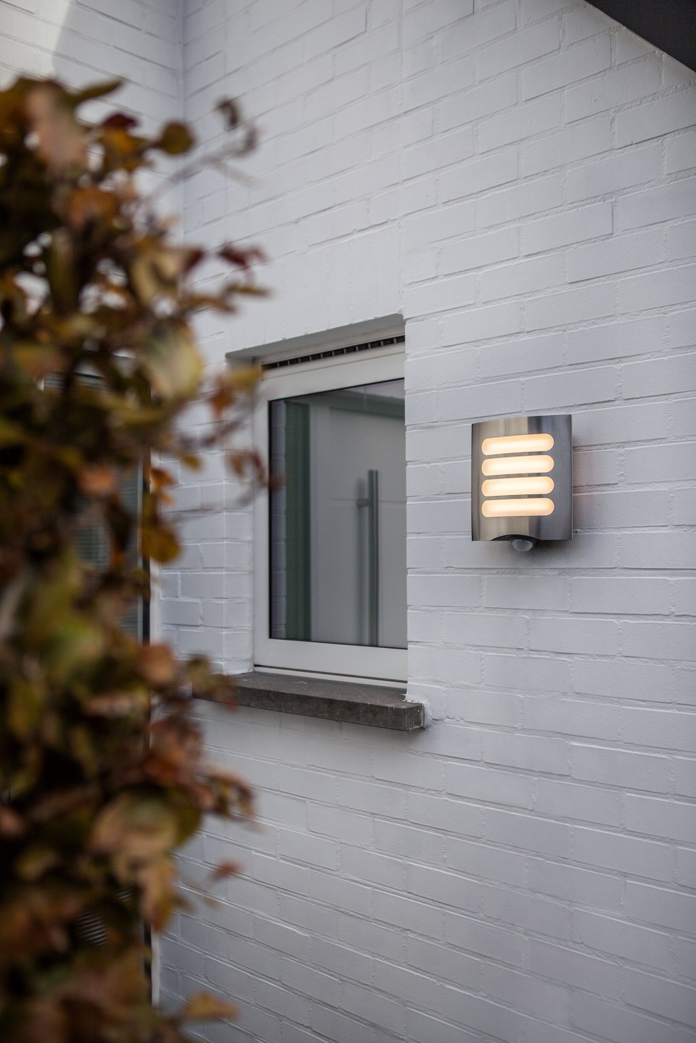 LUTEC Ledwandlamp voor buiten FARELL (1 stuk)