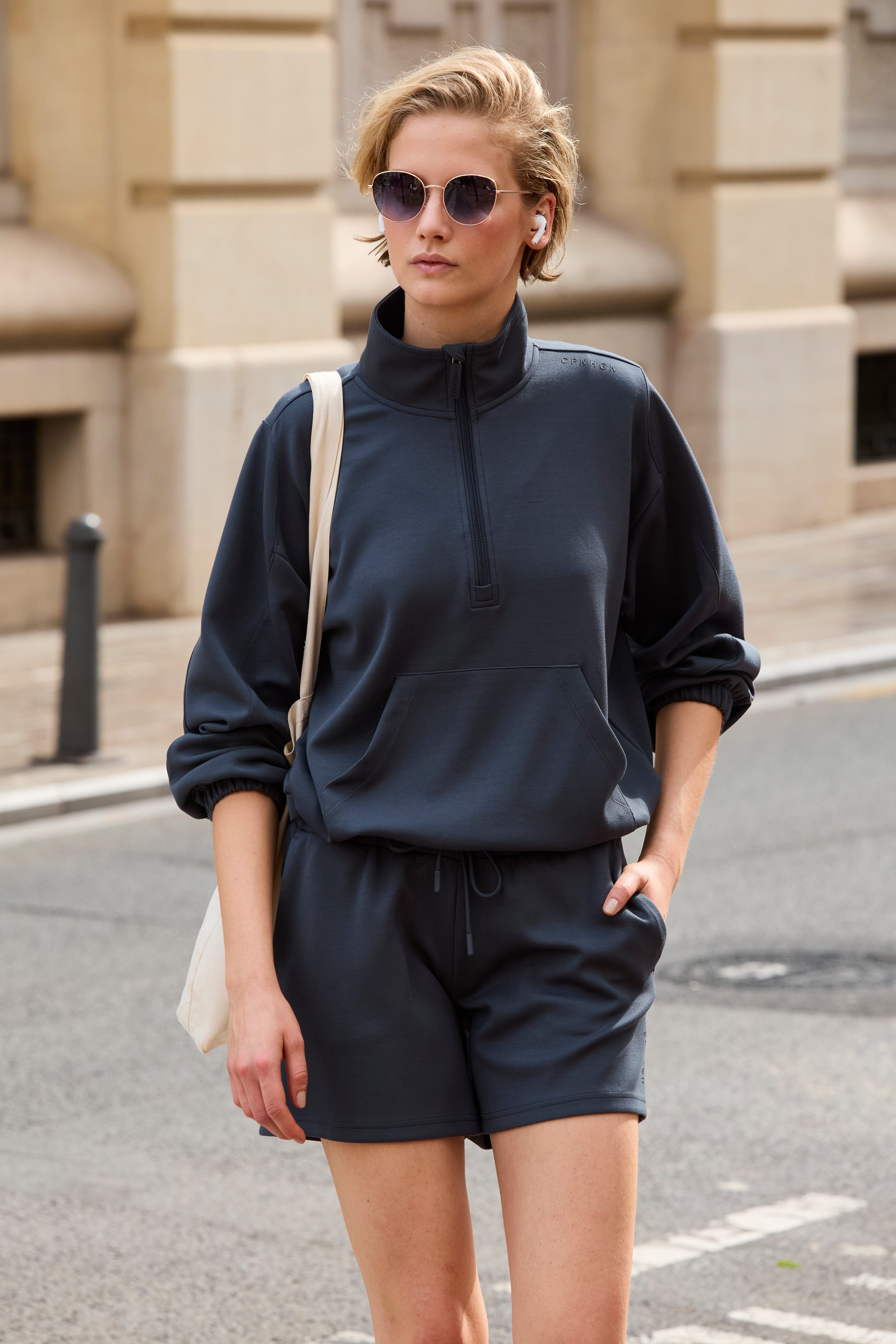 Copenhagen Studios Sweatshort van hoogwaardig materiaal