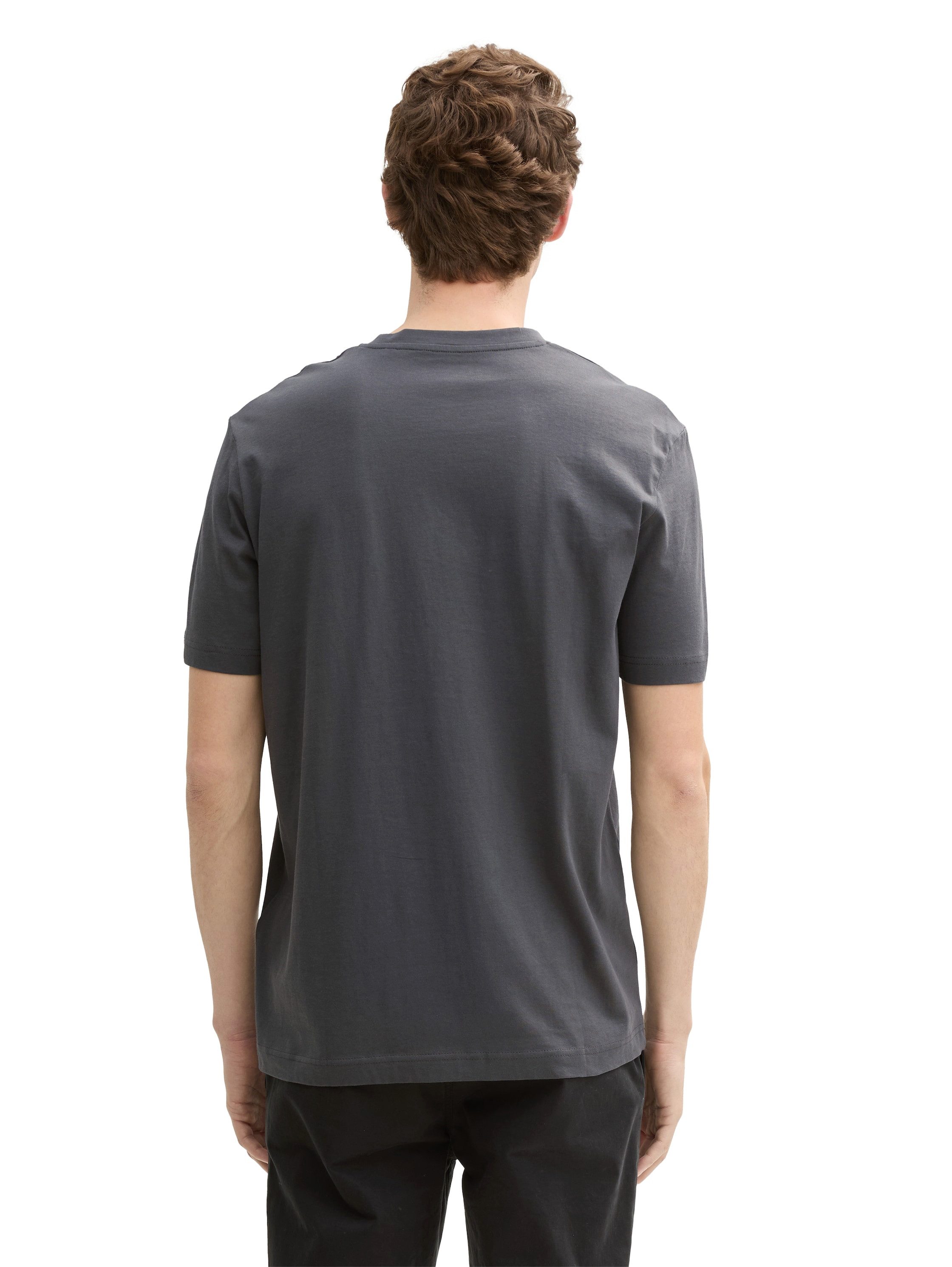 Tom Tailor T-shirt met logo-frontprint