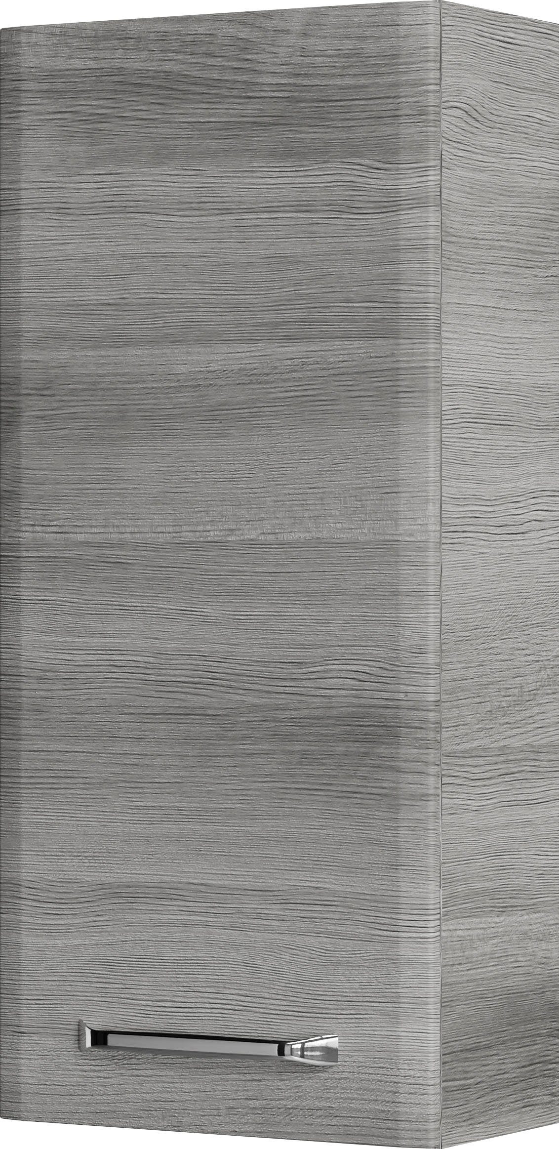 Saphir Badkamerserie Quickset 328 5-delig, wastafelonderkast met LED-spiegelkast Badkamer set incl. deurdempers, badkast, zonder wastafel, 8 deuren (5-delig)