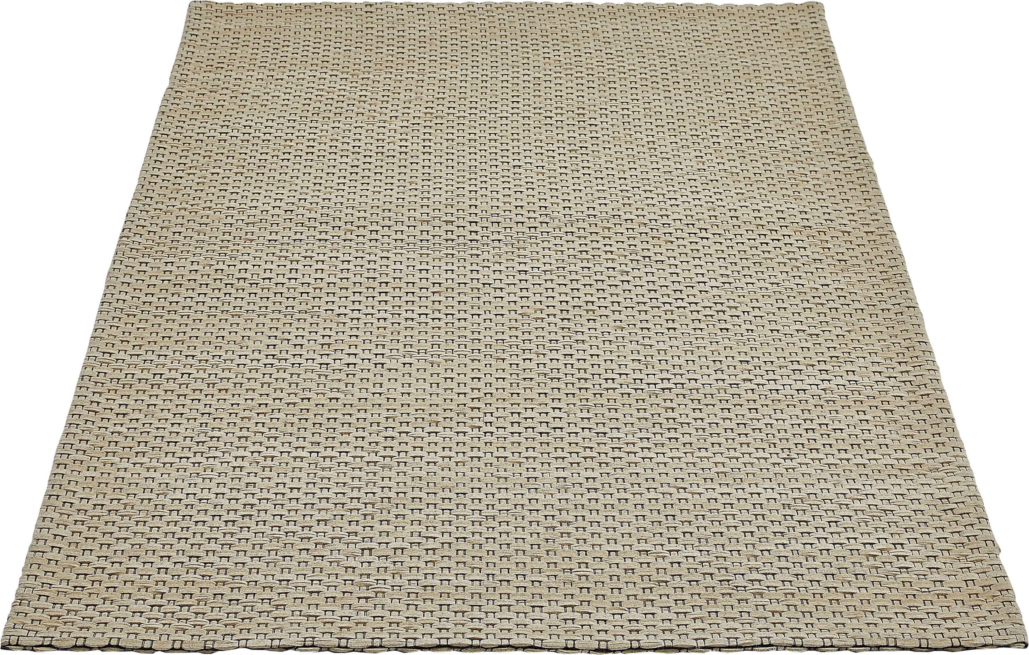 LUXOR living Wollen kleed Nora Handgeweven kleed, platweefsel, met de hand geweven, zuivere wol
