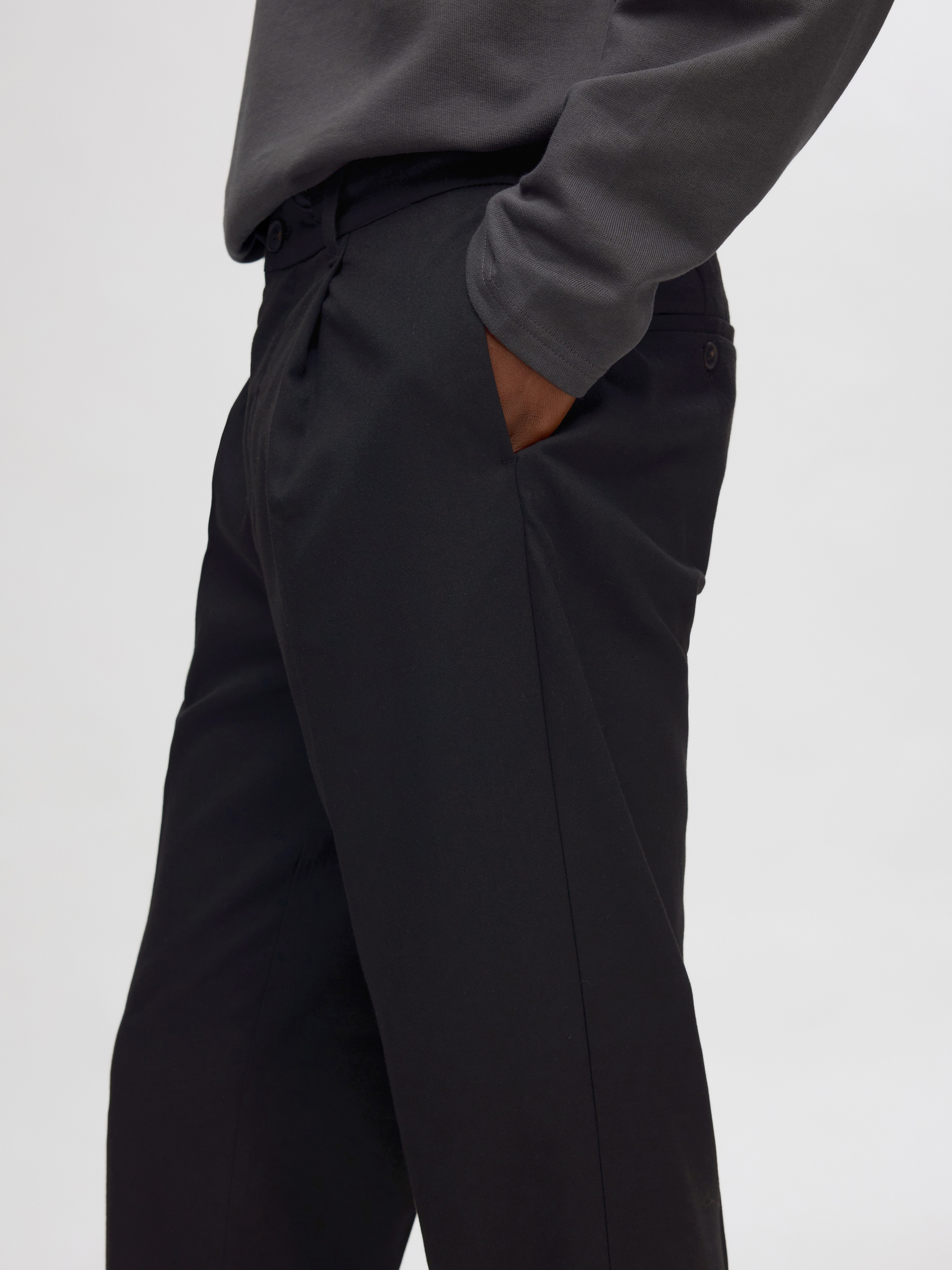 SELECTED HOMME Chino SLH190-REG TAPERED LEROY PLEAT PANT NOOS