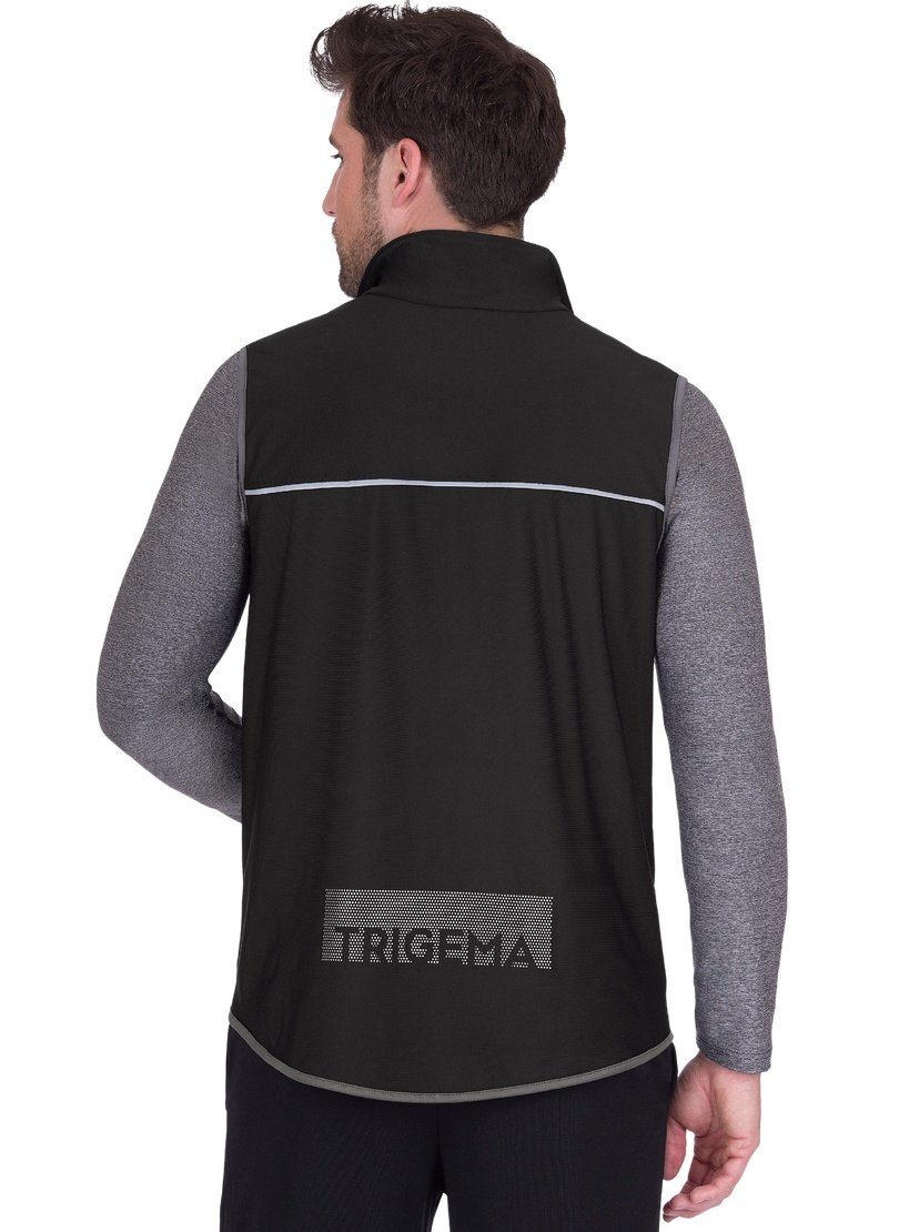Trigema Bodywarmer TRIGEMA ventilerend sportgilet (1-delig)