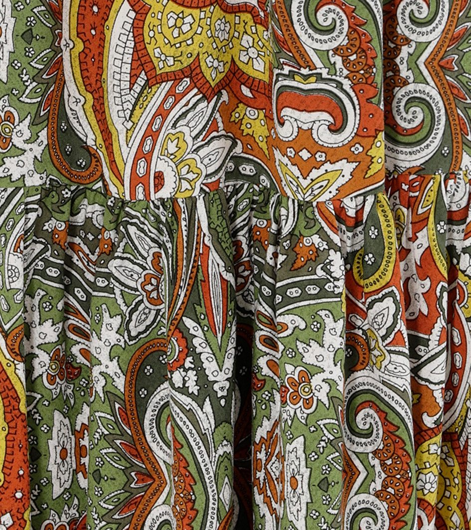 Aniston CASUAL Tuniekjurk met kleurharmonieuze, grootformaat paisley-patroon - nieuwe collectie