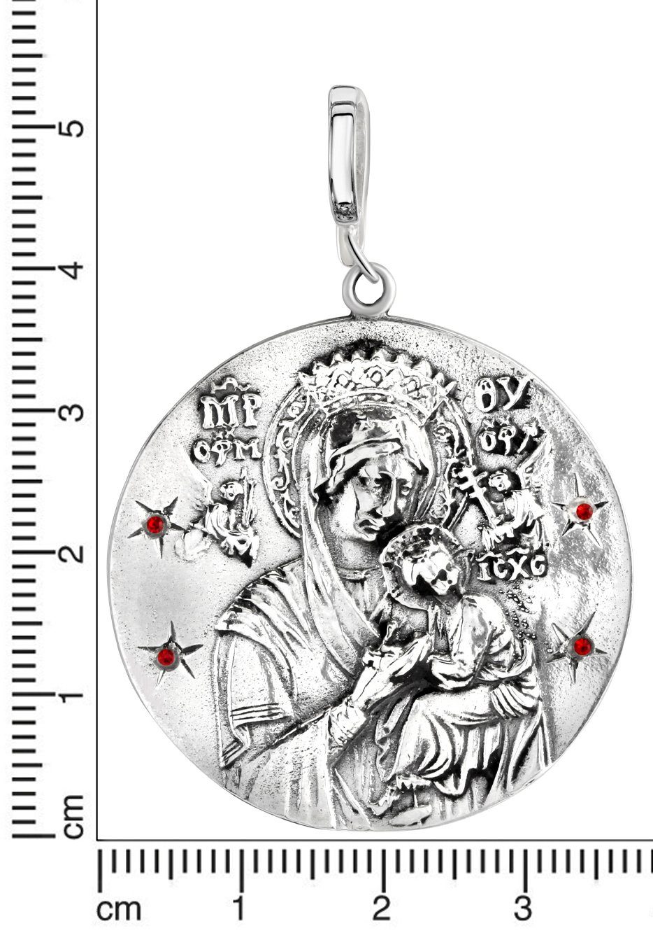 Firetti Kettinghanger Sieraad cadeau zilver 925 halssieraad hanger Madonna