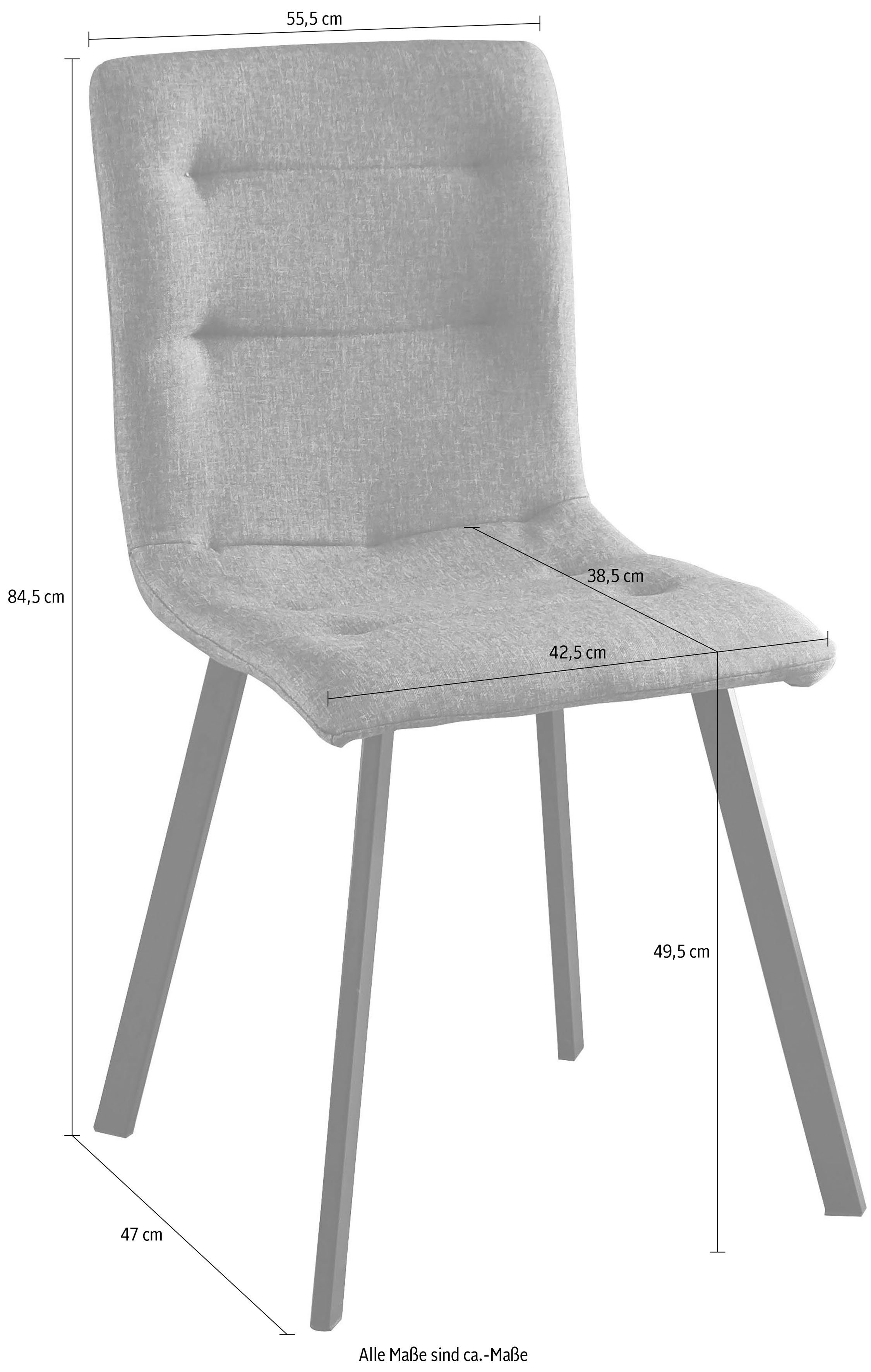 INOSIGN Stoel Marla in een (set, 2 stuks)