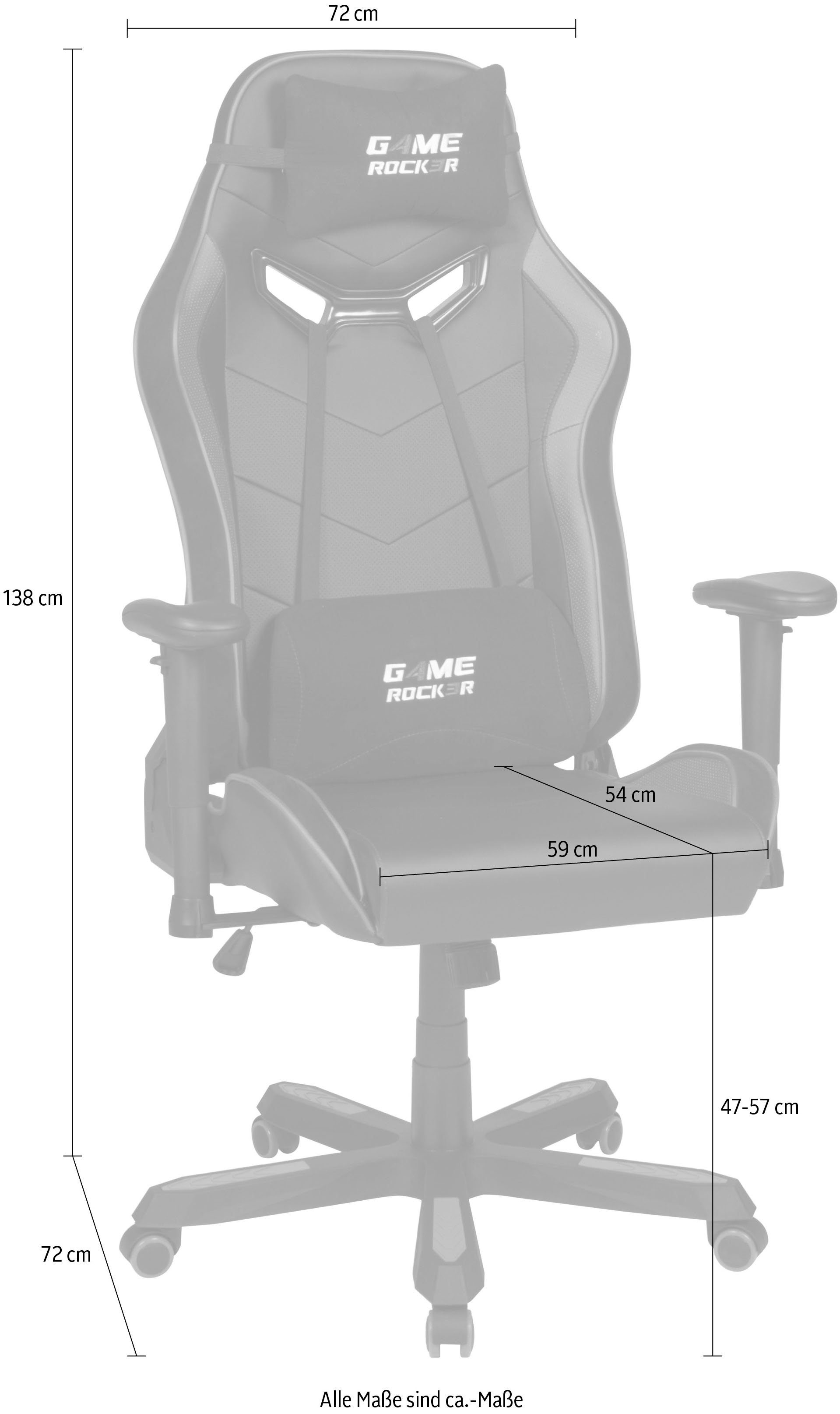 Duo Collection Gamingstoel Game Rocker G-30 L