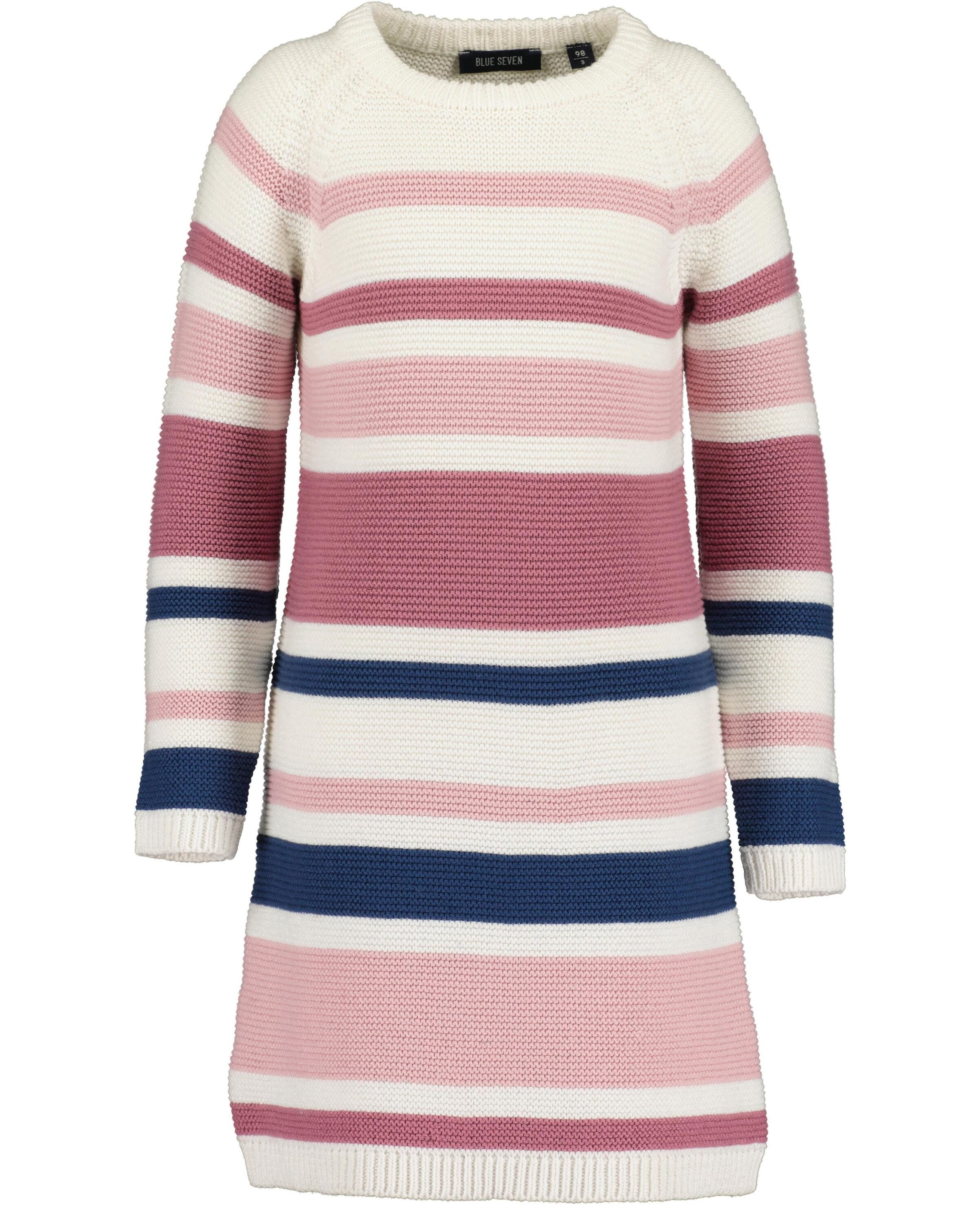 Blue Seven Gebreide jurk Blue Seven gebreide jurk (1-delig) meisjes jurken maat 110 wit