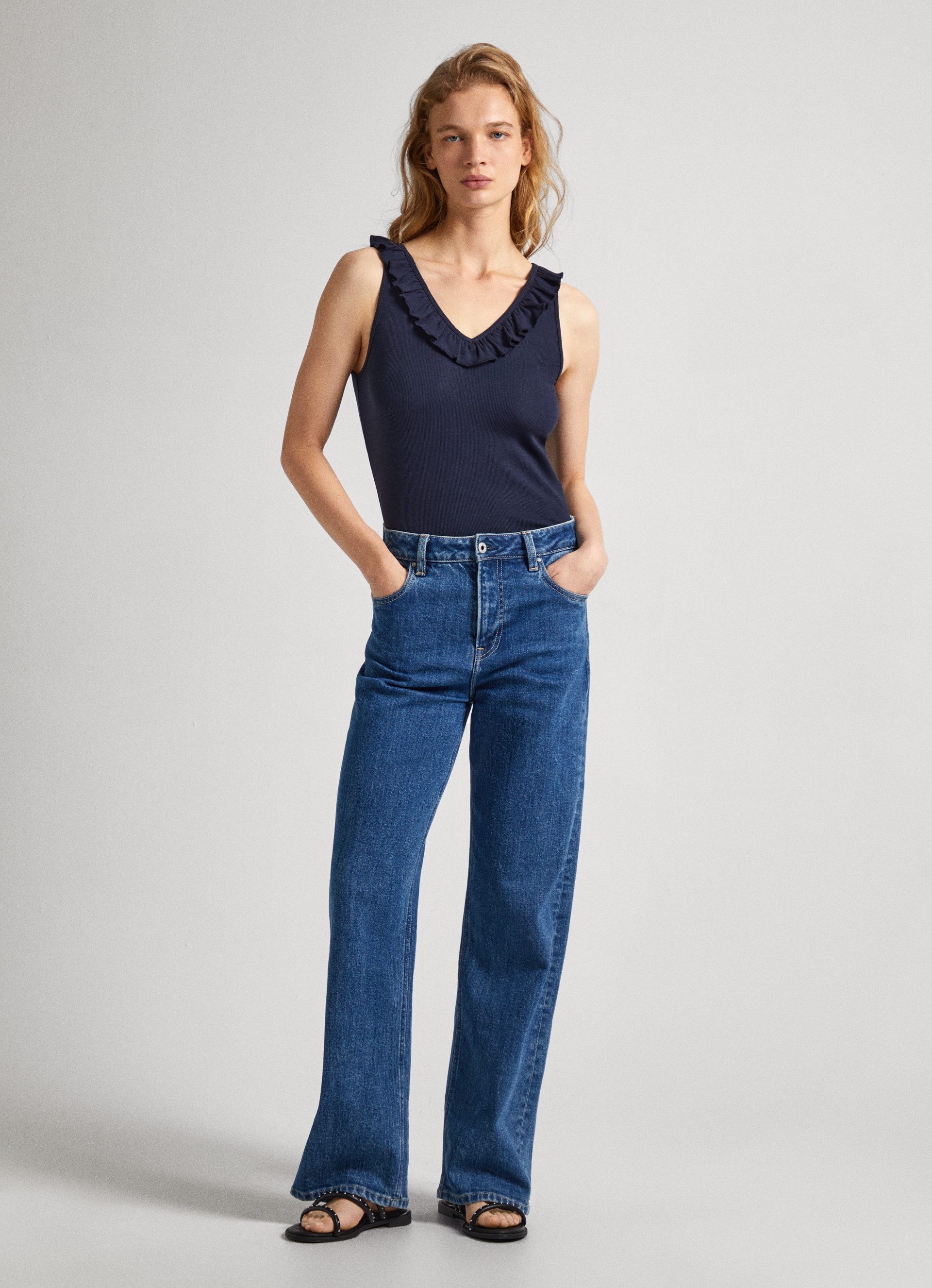 Pepe Jeans Shirt met V-hals LEIRE