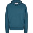 calvin klein hoodie bt-micro logo hoodie blauw